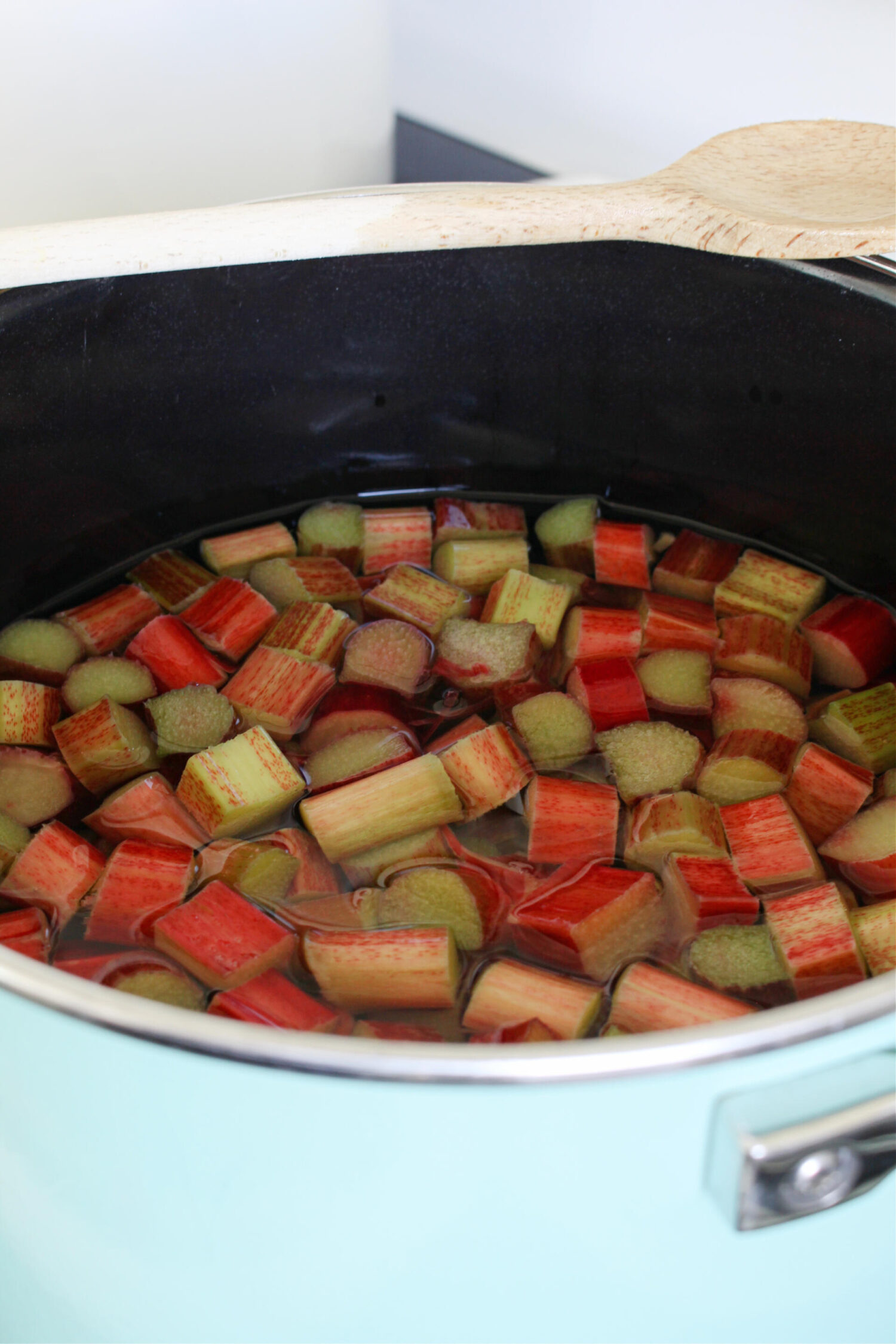 How to Make Rhubarb Simple Syrup