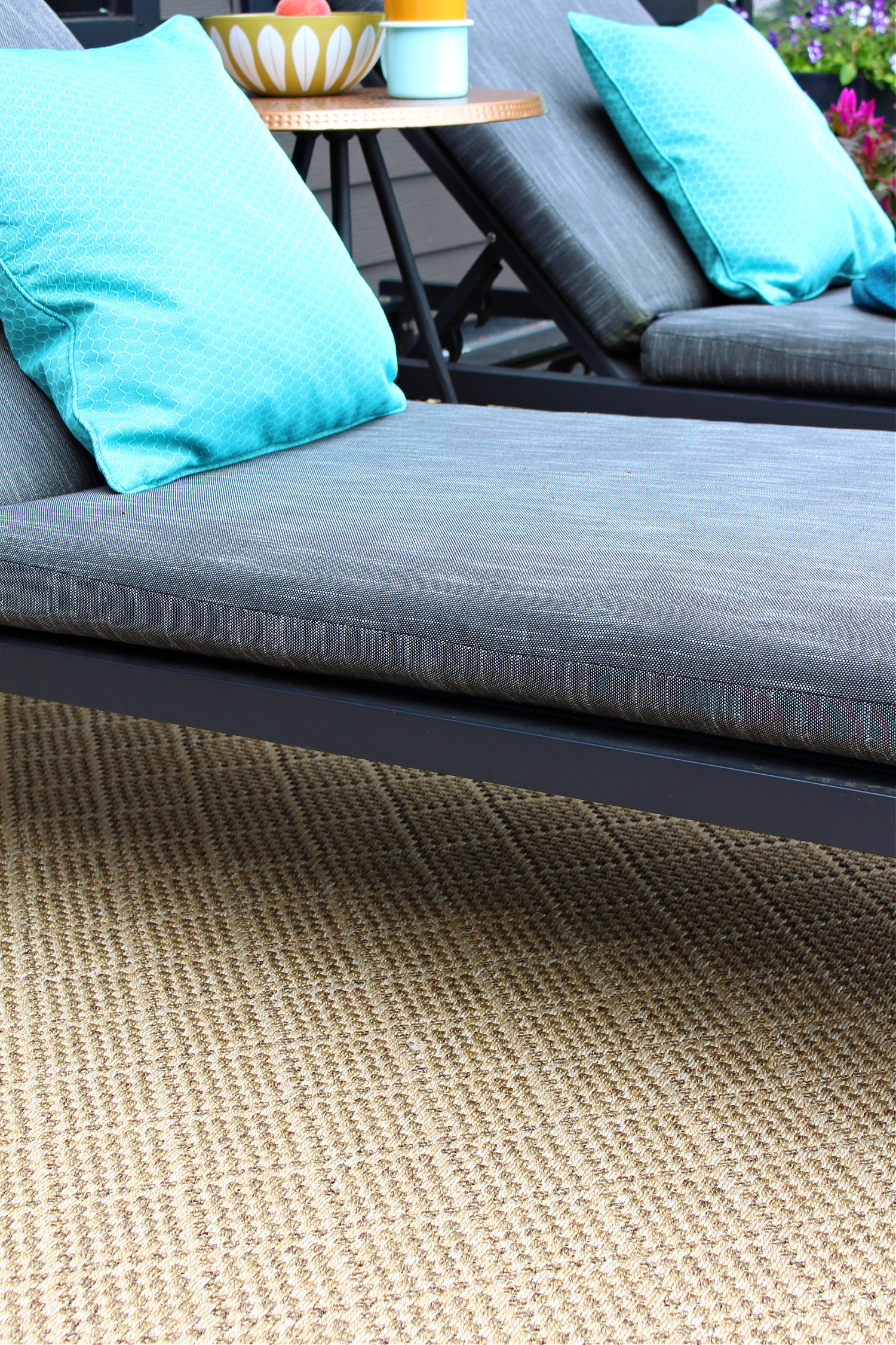 Lanai Border area rug