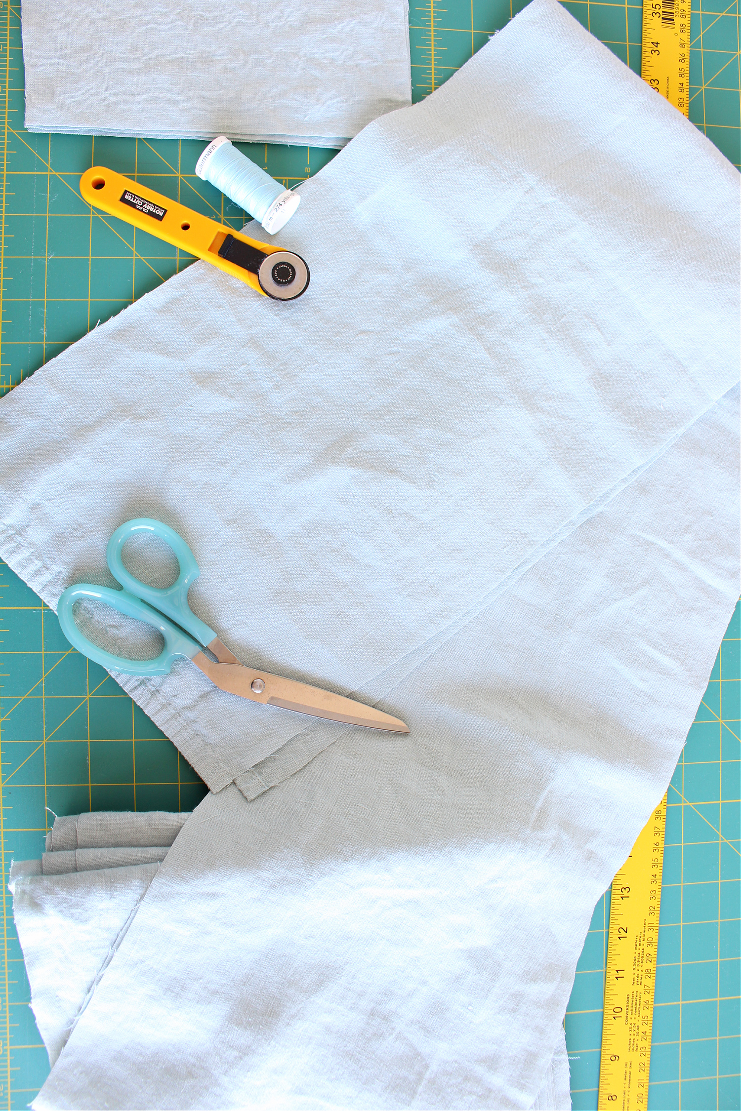 How to sew a flange on a duvet cover