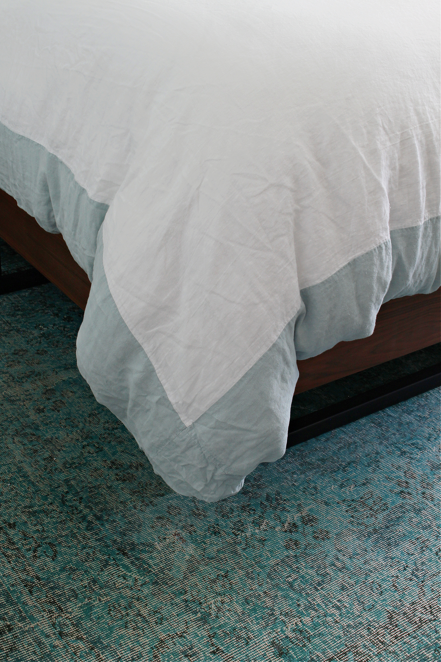 How to sew a flange on a duvet cover