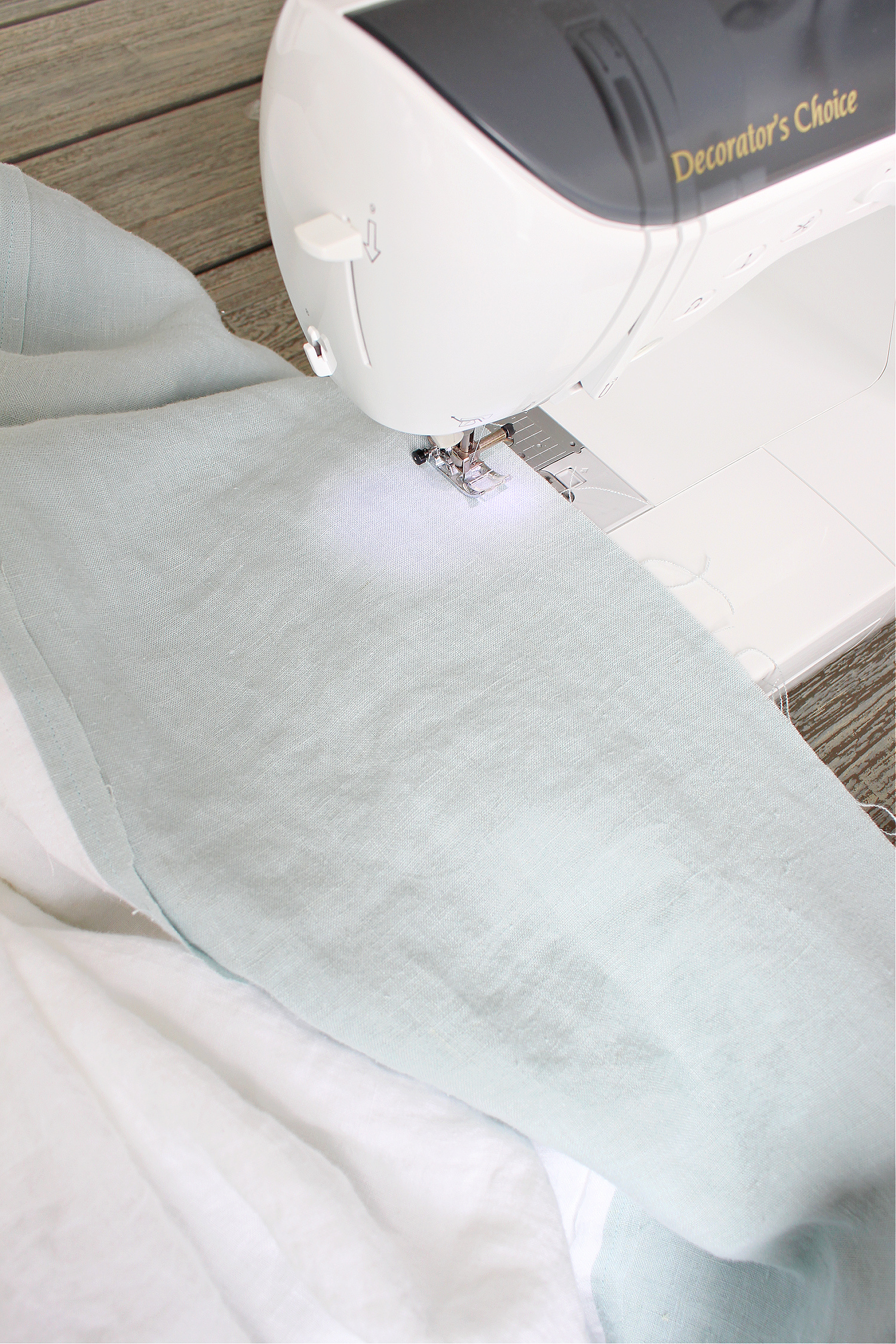 How to sew a flange on a duvet cover