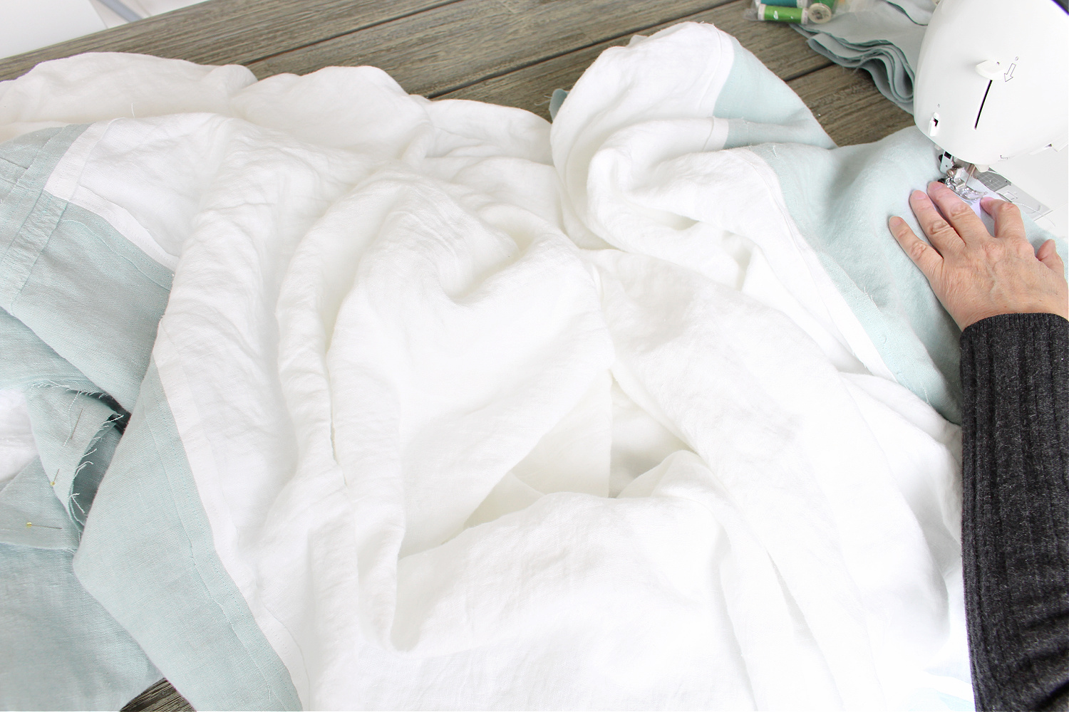 How do you resize a duvet cover