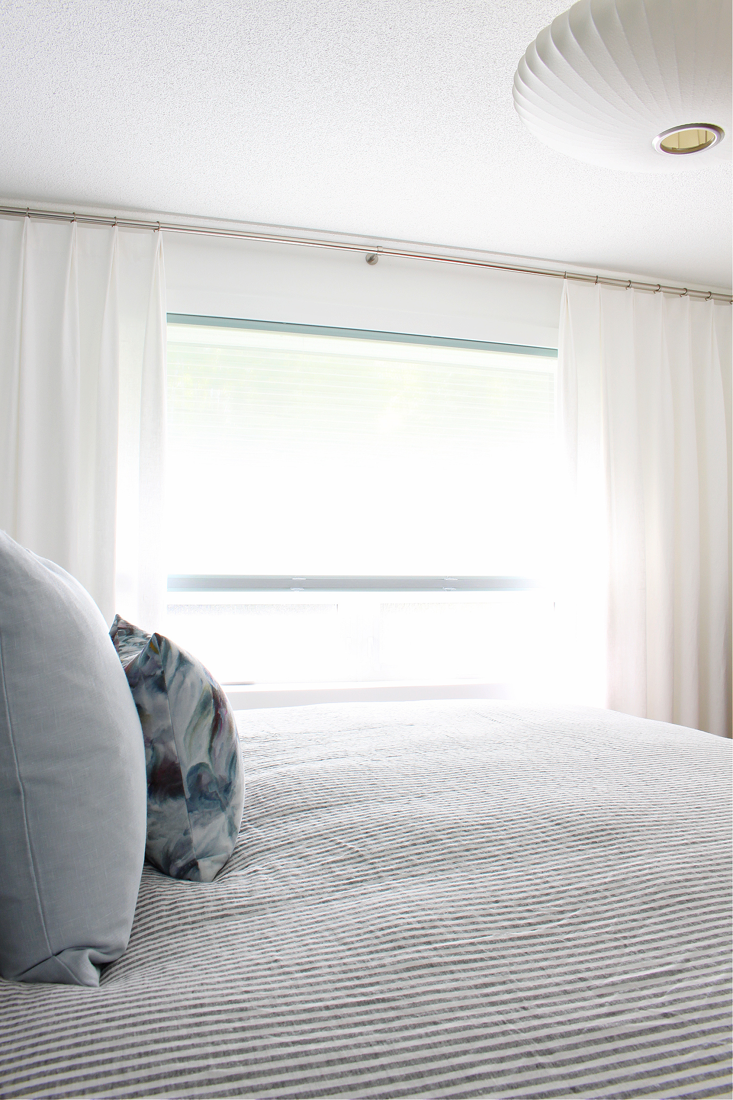 DIY Linen Drapes
