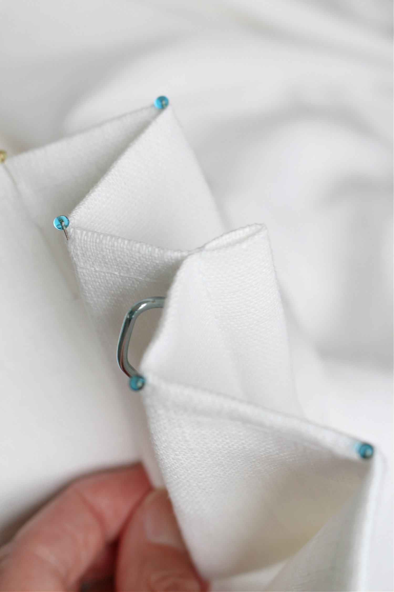 How to Hand Stitch Sew Euro Pleats