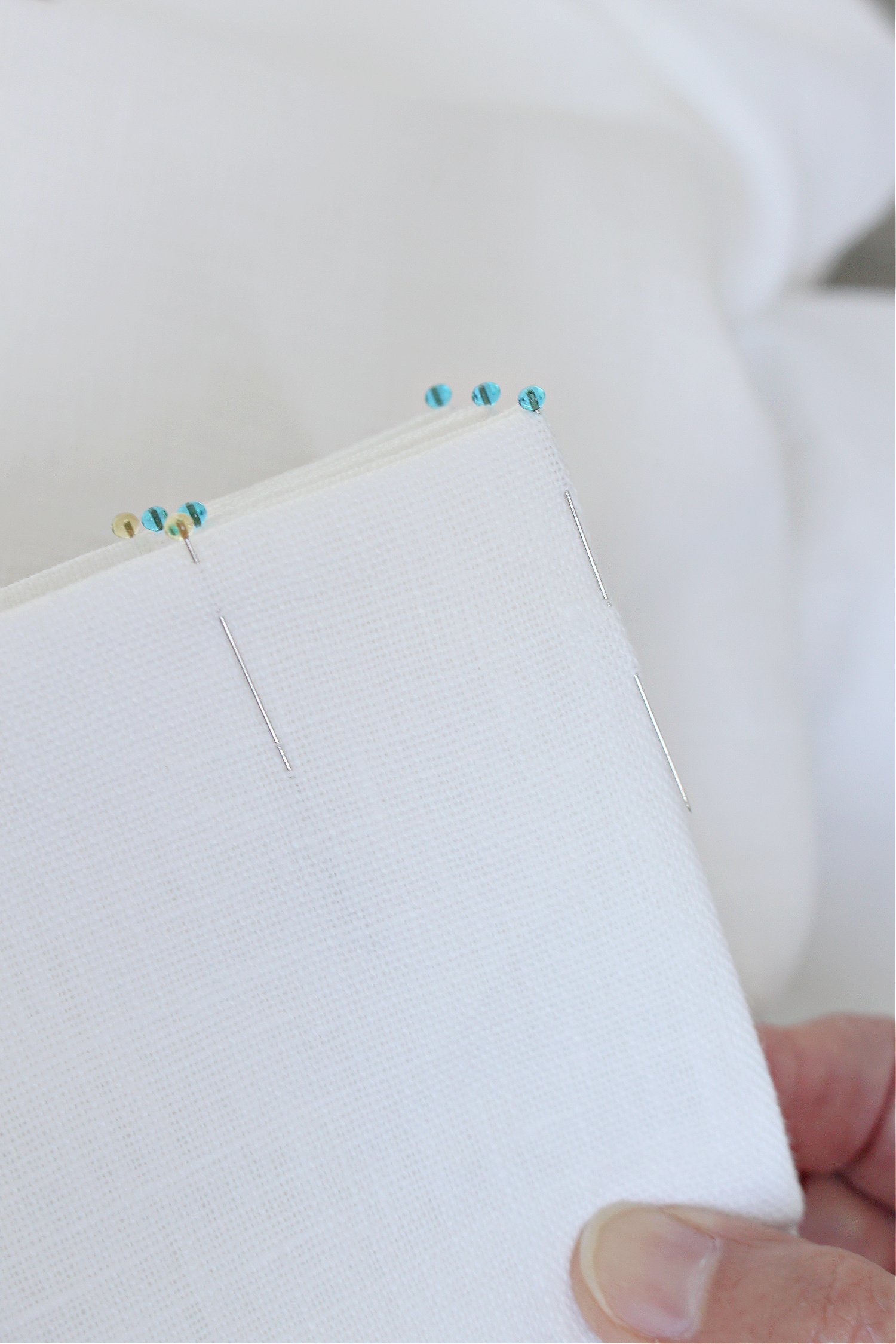 How to Hand Stitch Sew Euro Pleats
