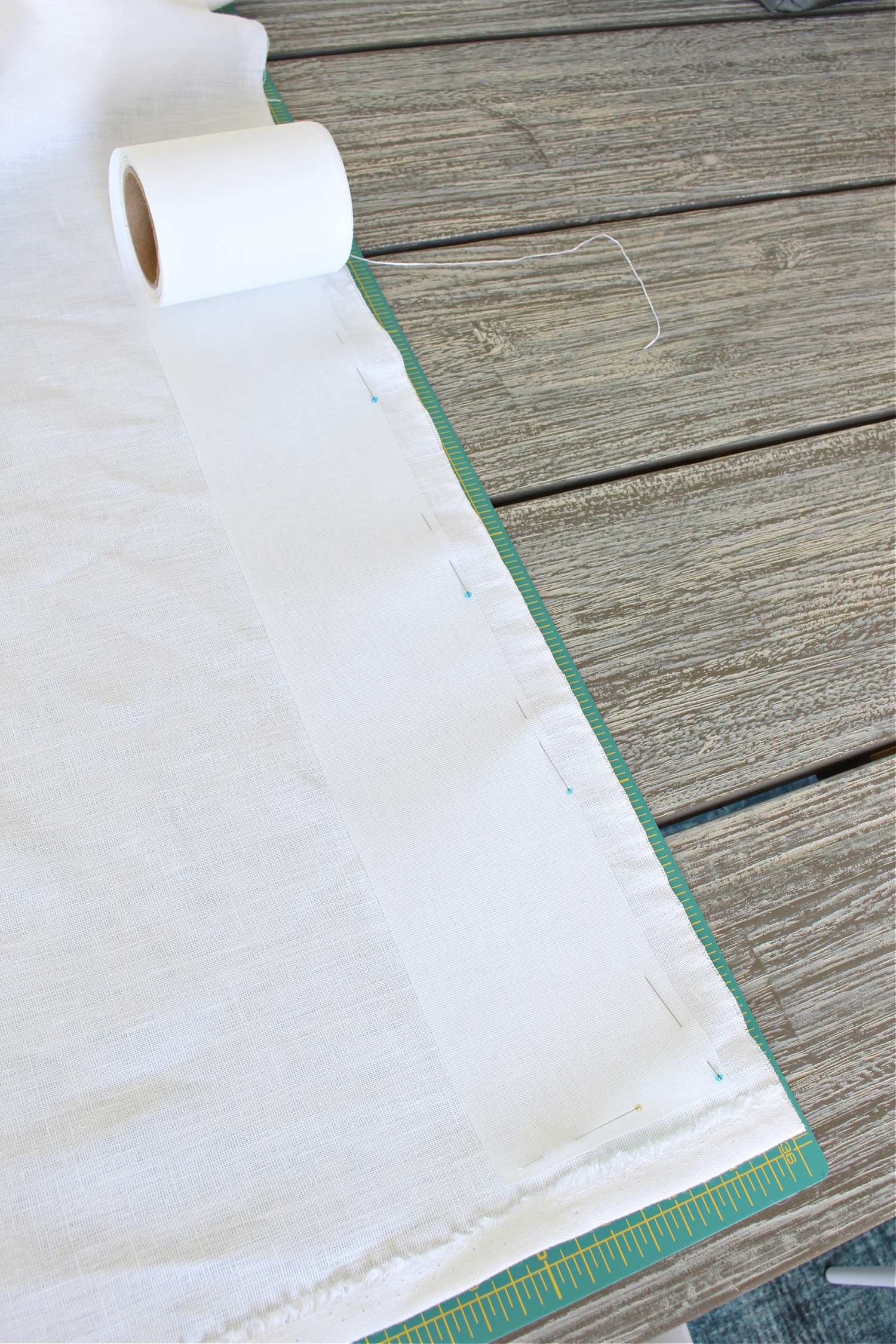 Using Buckram Tape Instead of Pleater Tape