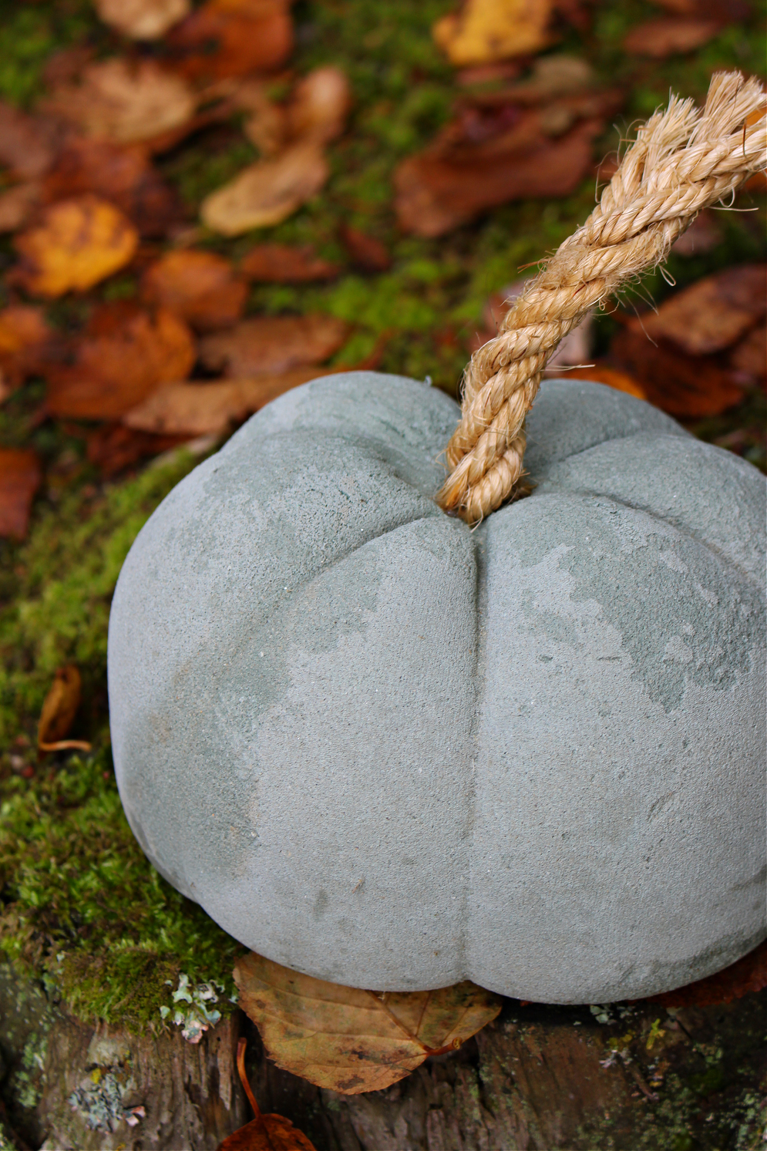 How to Make Concrete Pumpkins without a Mold