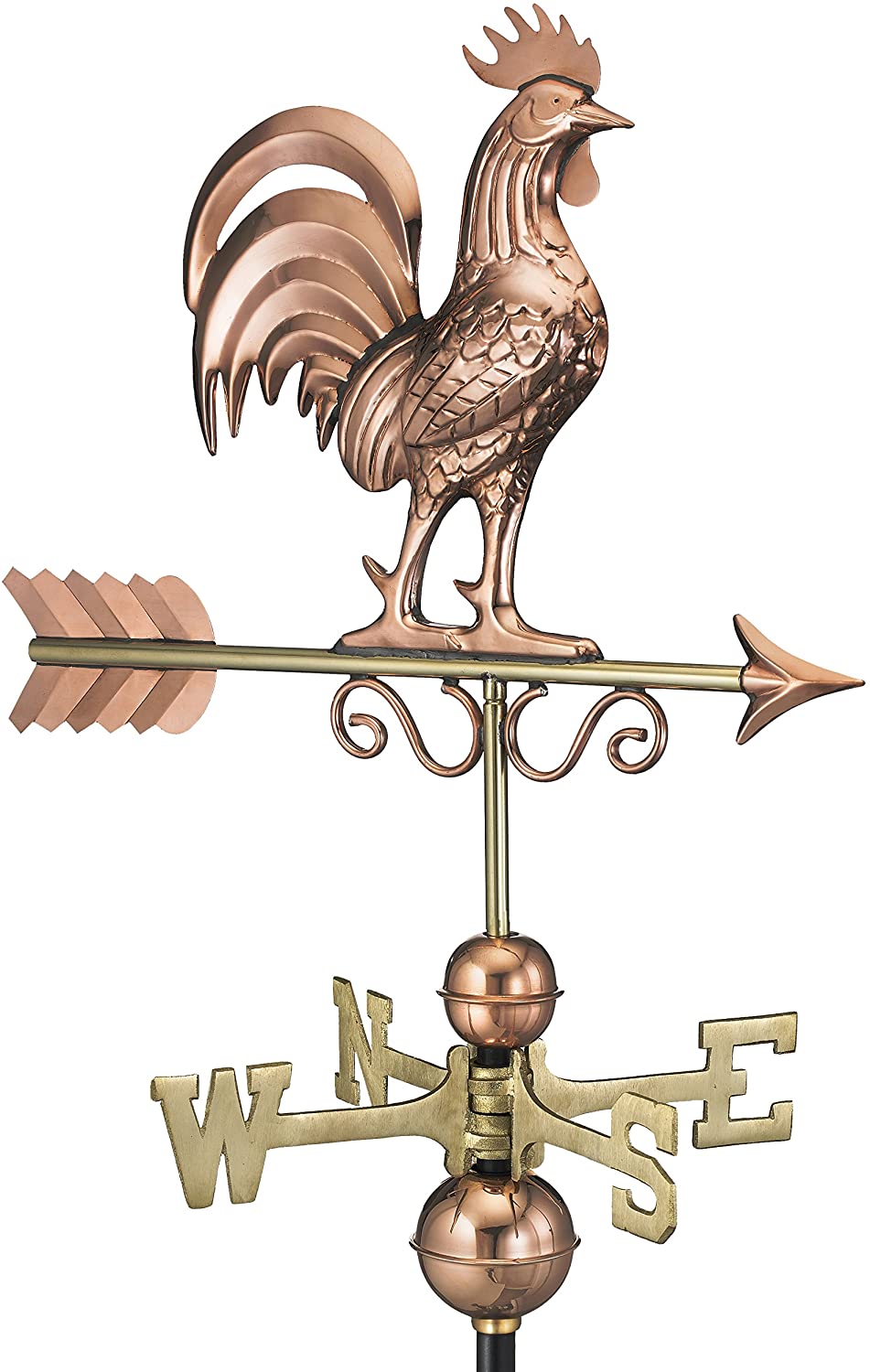 Rooster Copper Weathervane