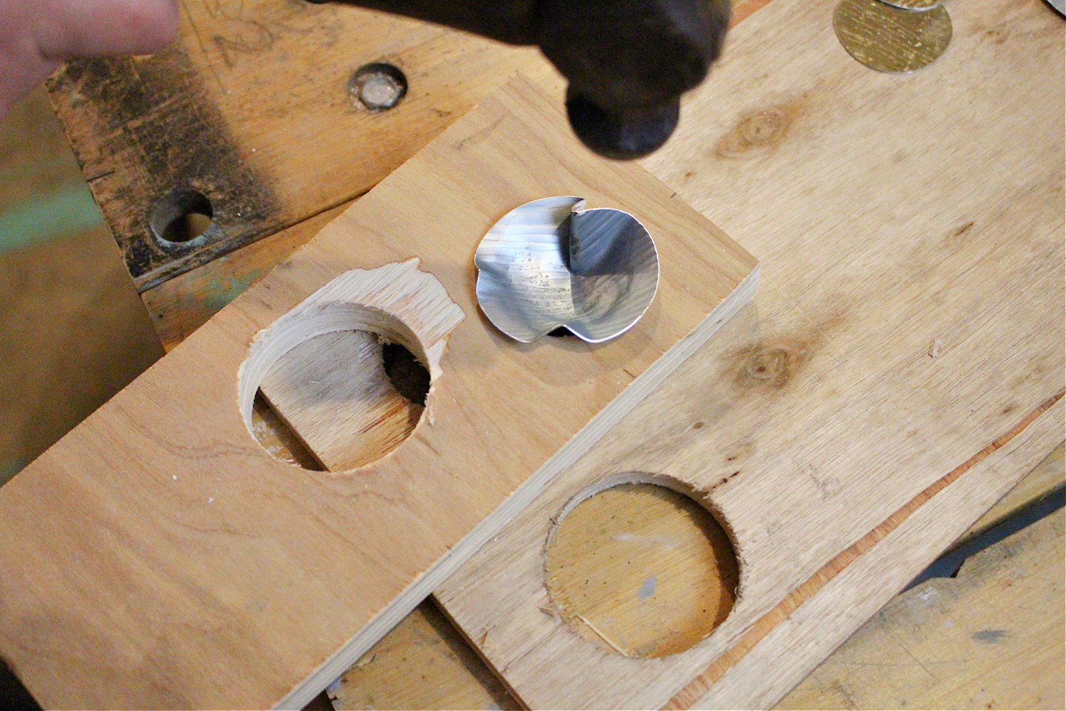 DIY Knobs Made From Scrap Metal
