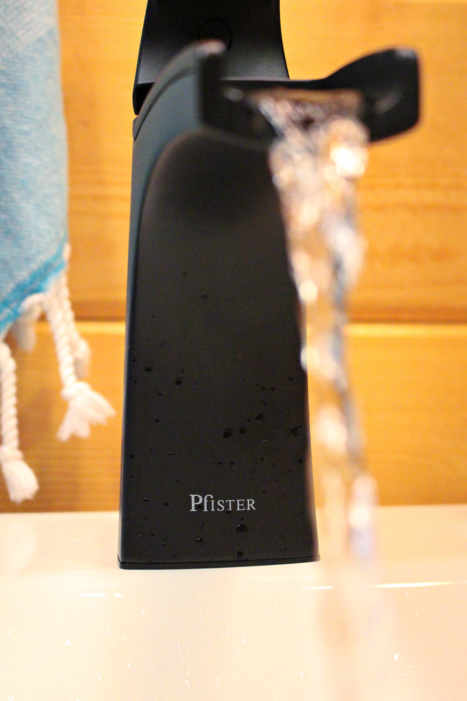 The Pfister Karci Faucet in the Bunkie