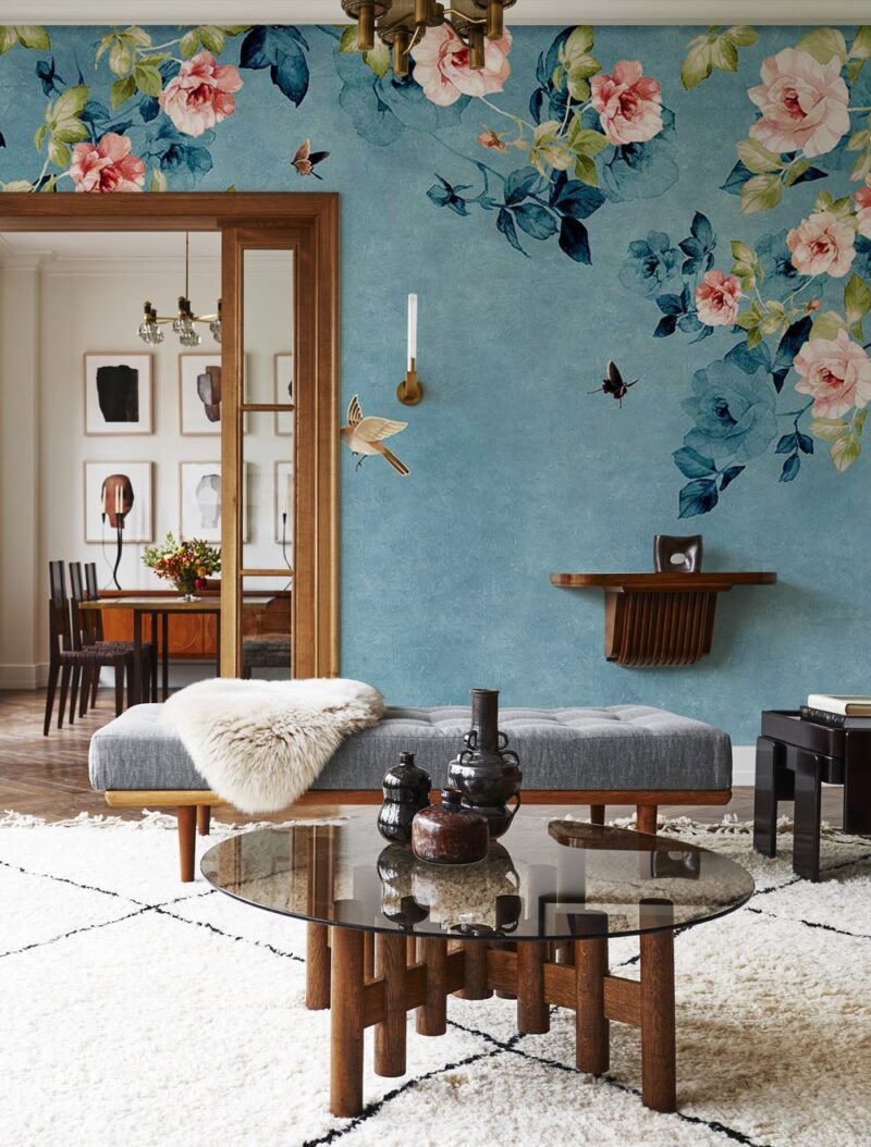 Contemporary Nature Inspired Wall Murals