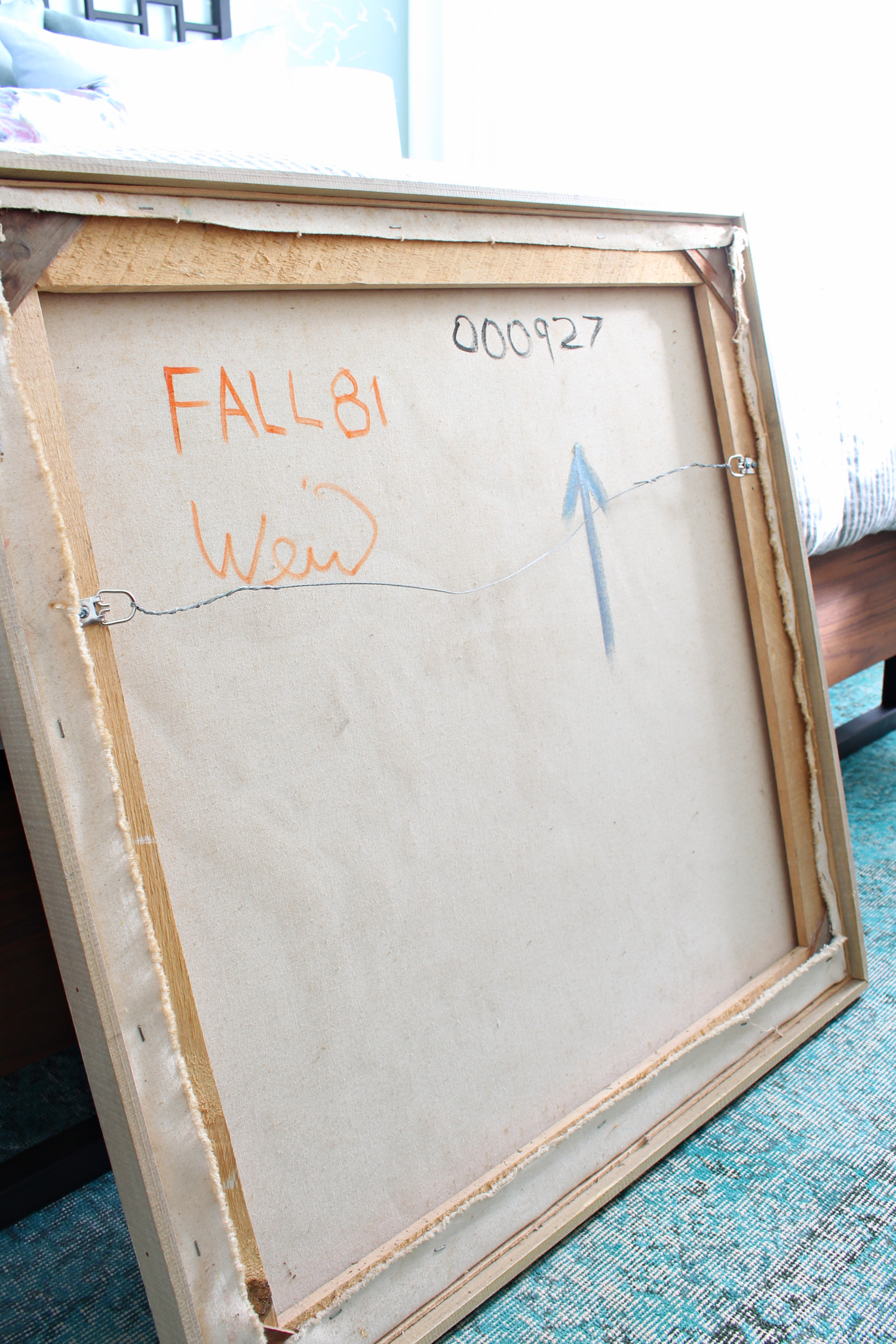 How to Hang Canvas Art