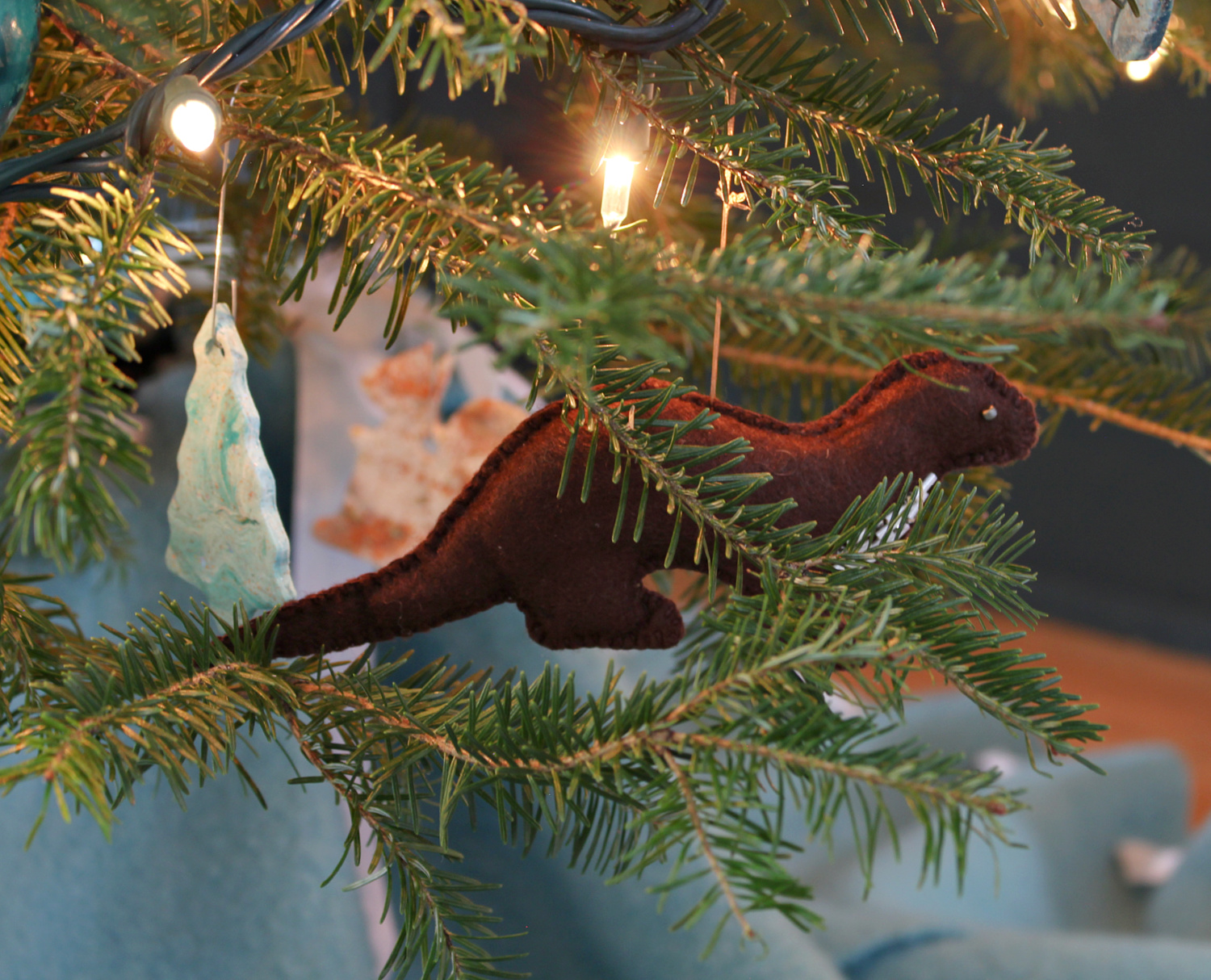 DIY felt animals ornaments