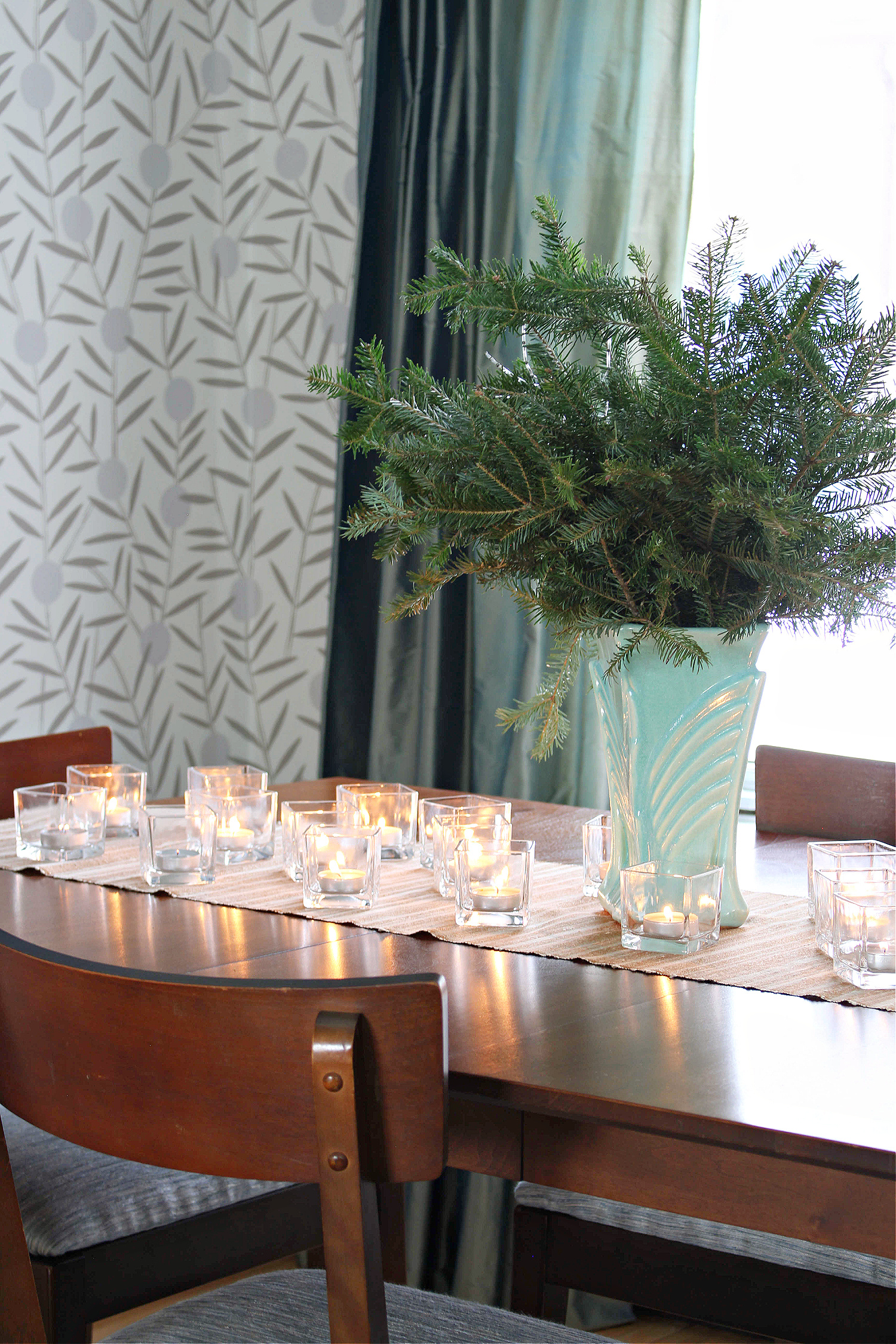 turquoise Christmas decor ideas