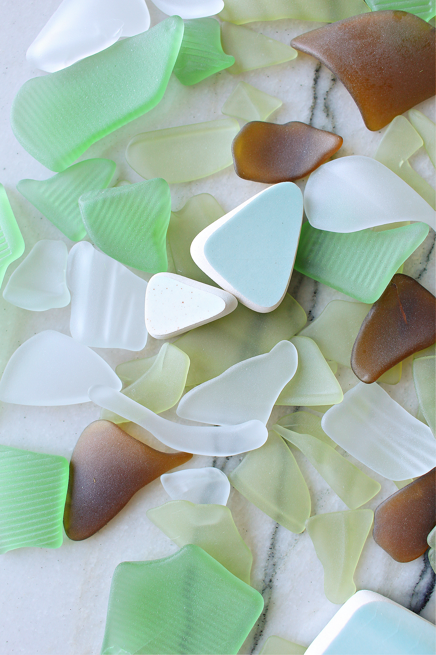 Homemade Beach Glass