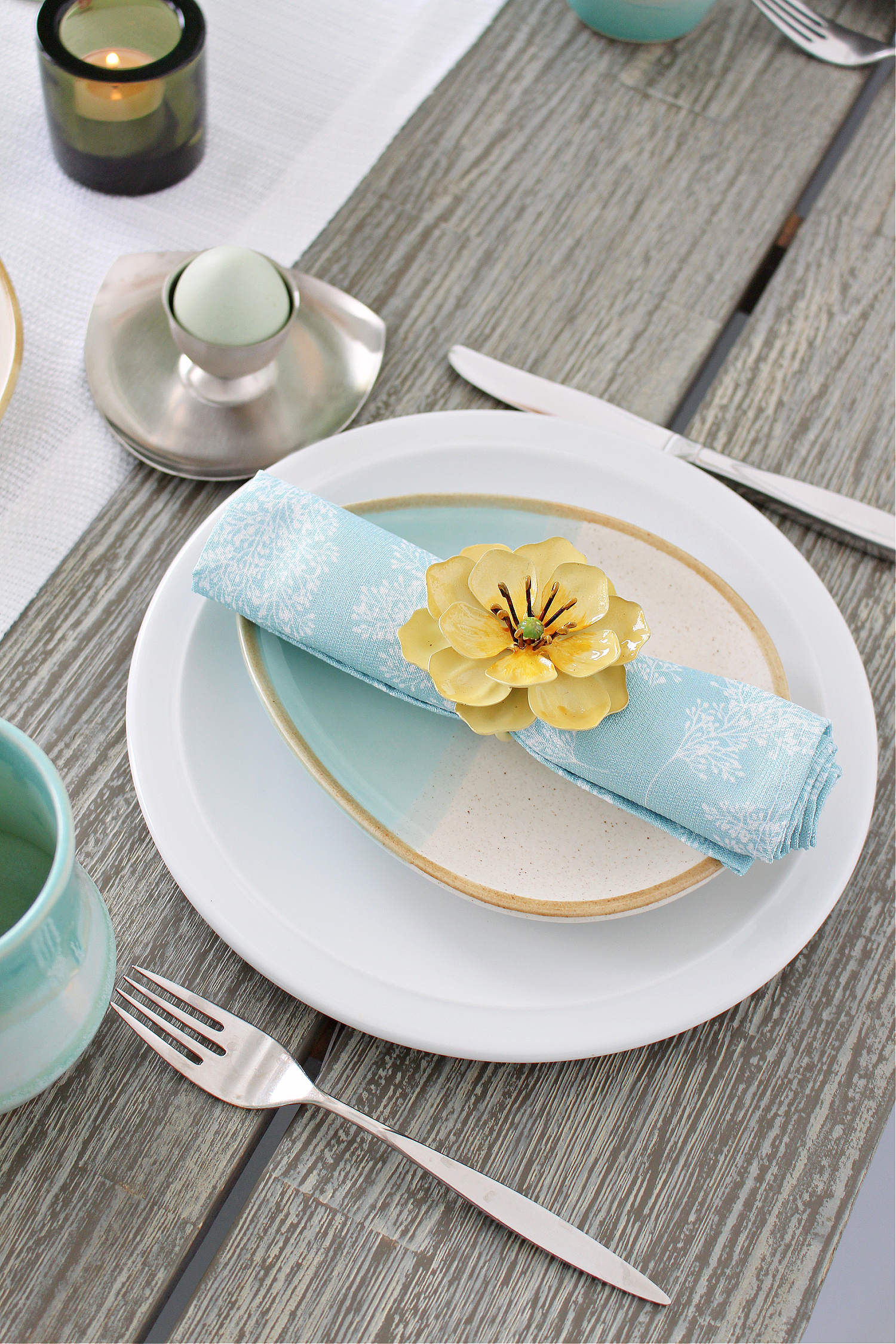 Egg Shaped Plates