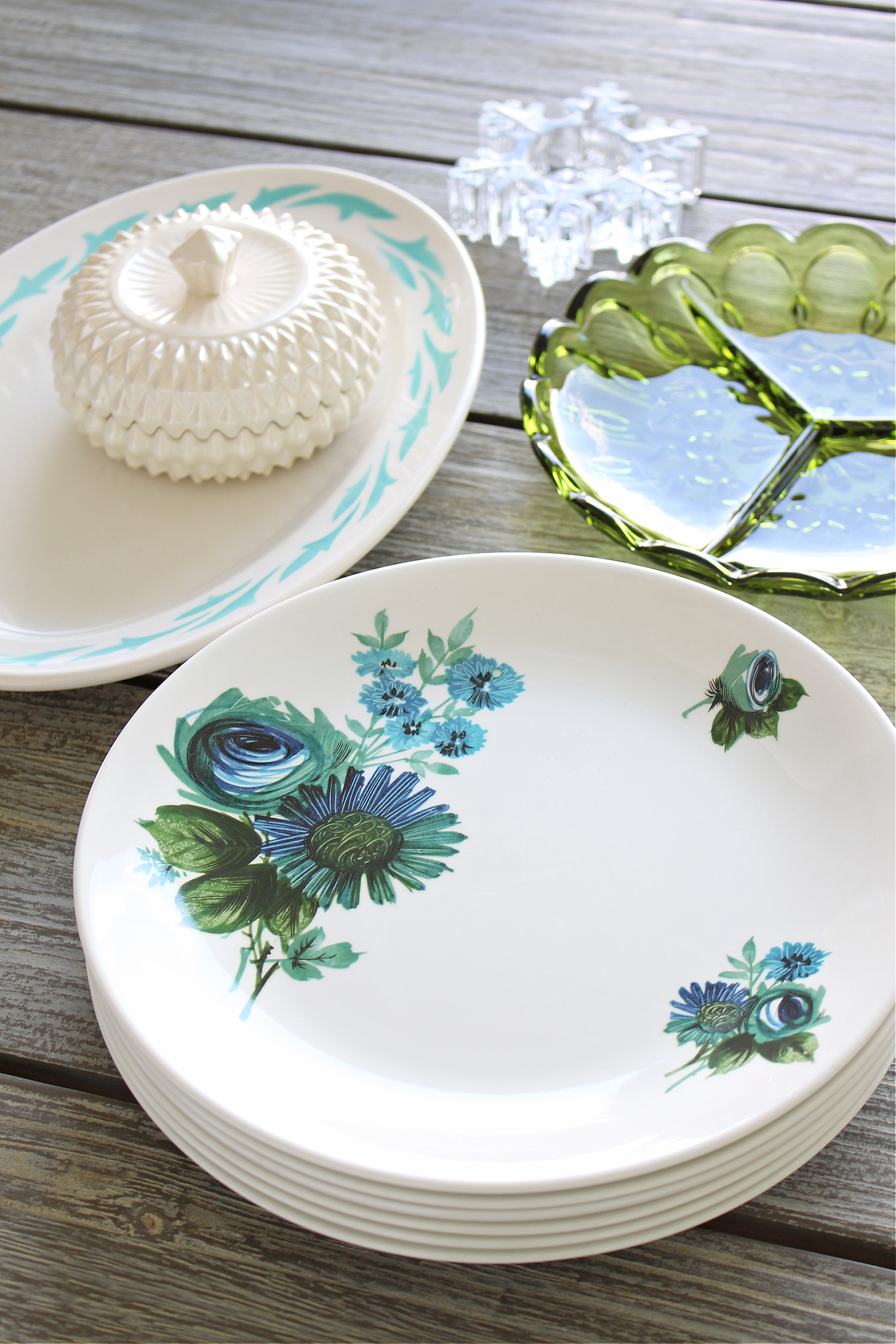 Ridgway Ironstone Blue Vista