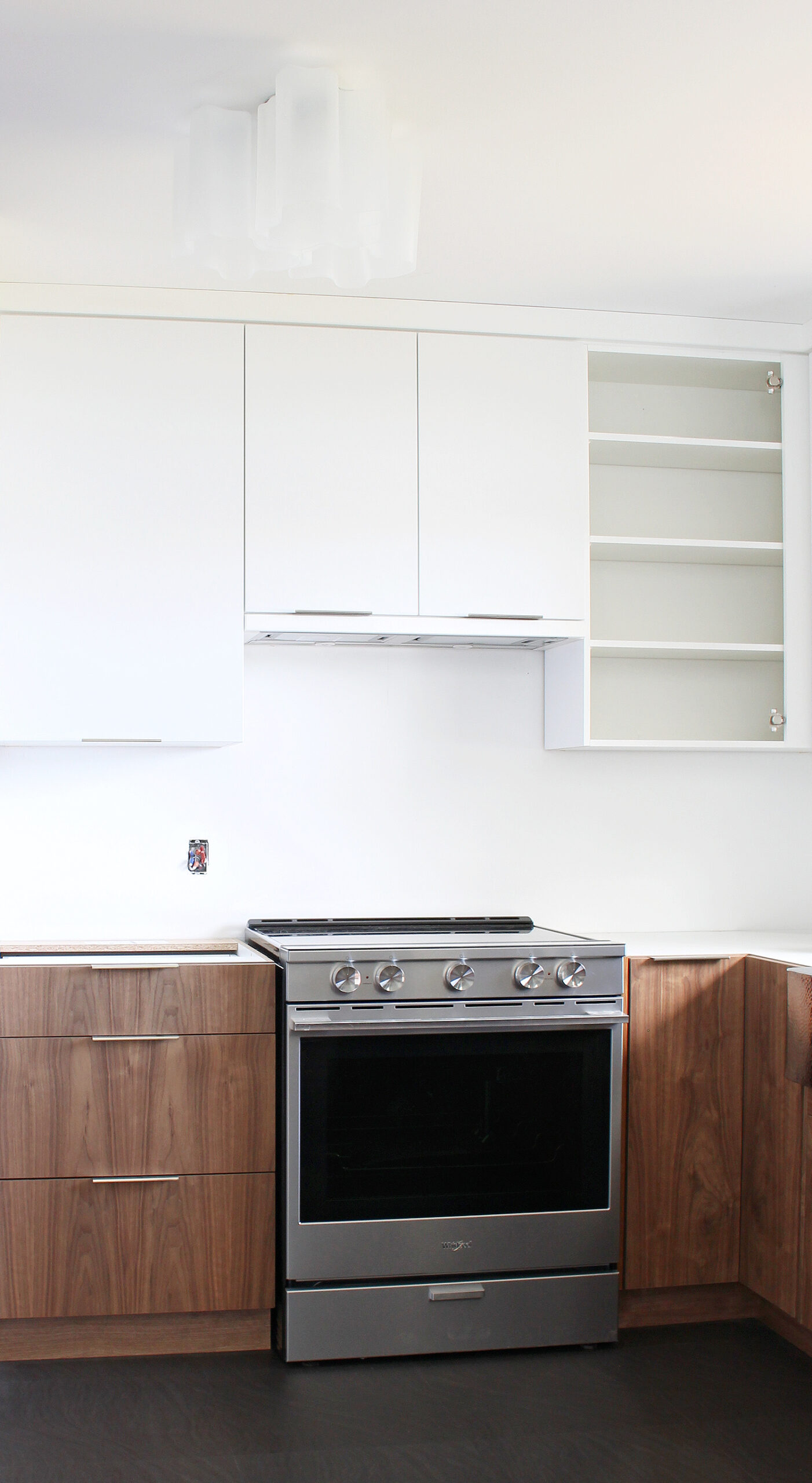 walnut kitchen renovation