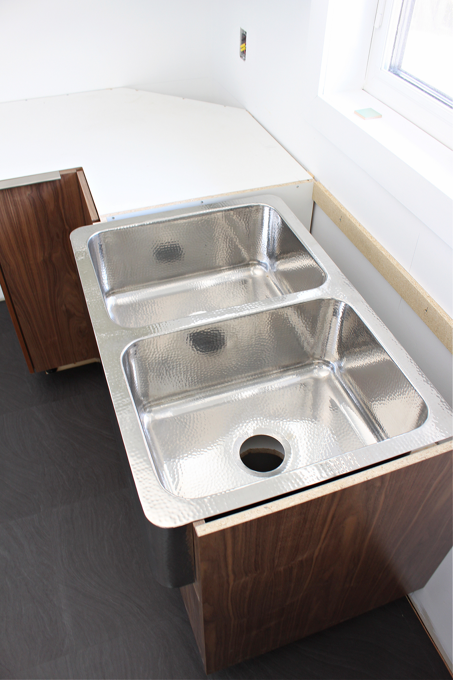 Hammered Stainless Sink