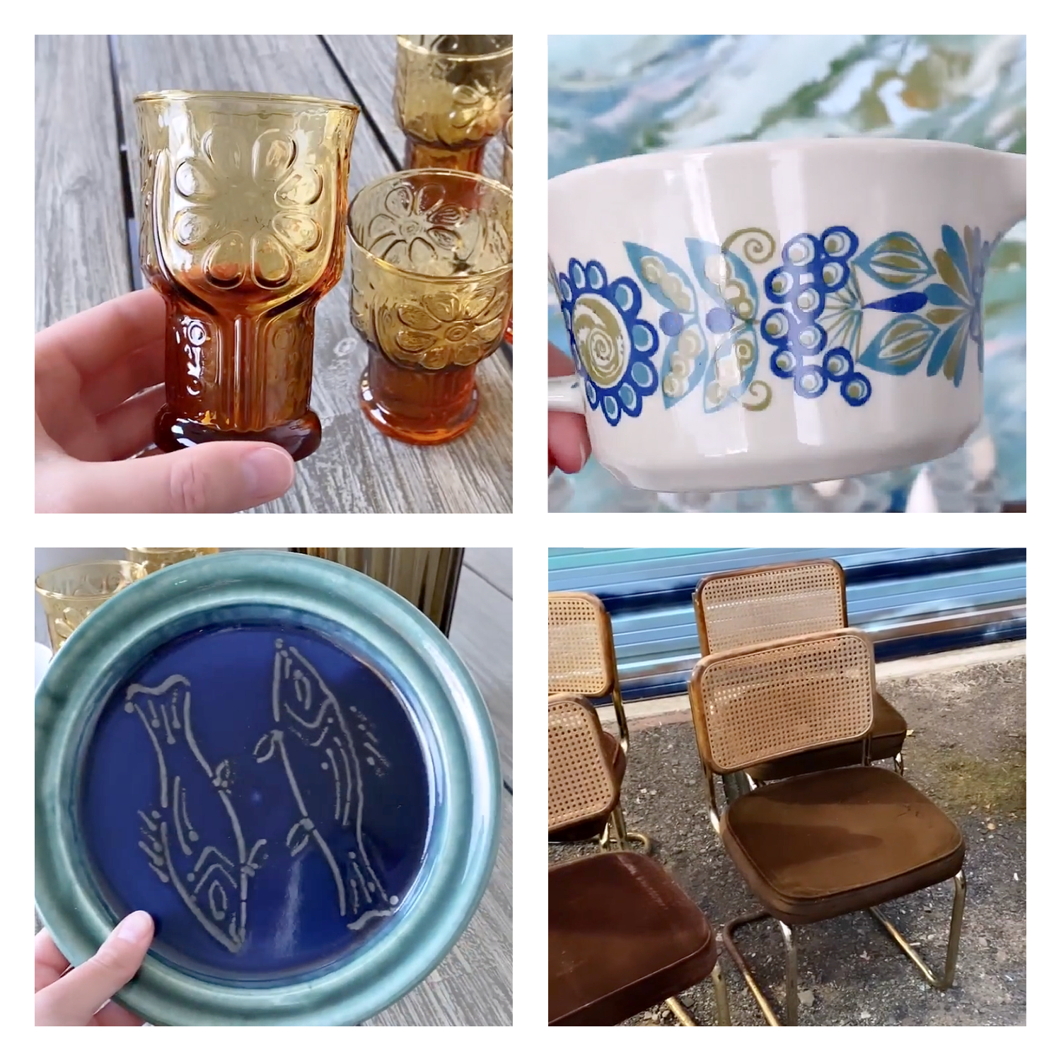 Vintage Finds from the Landfill