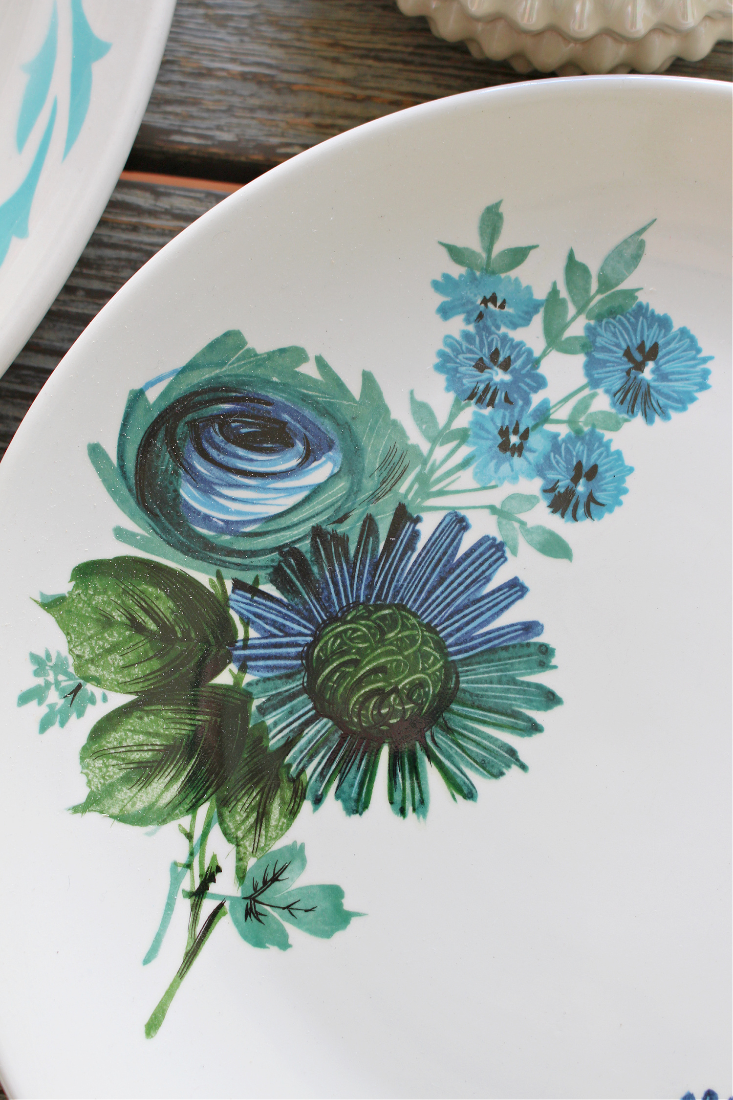 Ridgway Ironstone Blue Vista