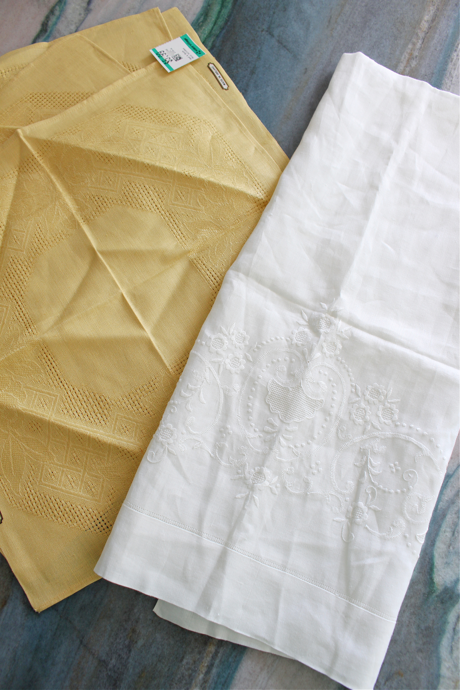 Thrifted Vintage Linens