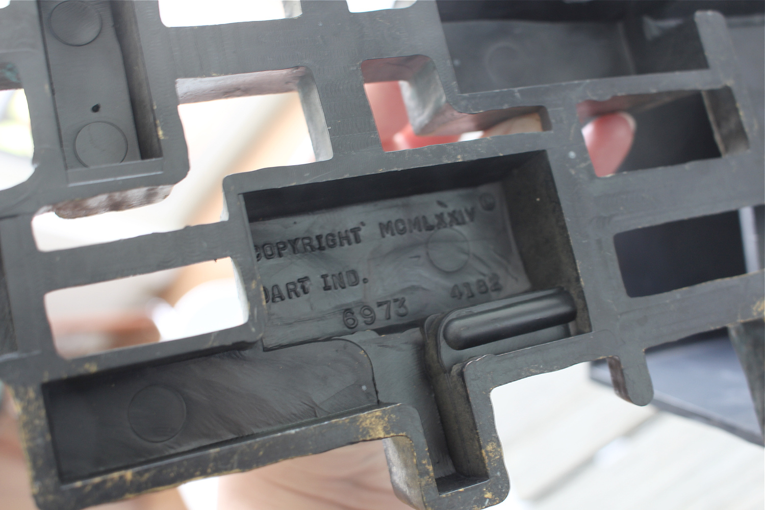 Dart Industries Vintage 1970s Brutalist Sconces