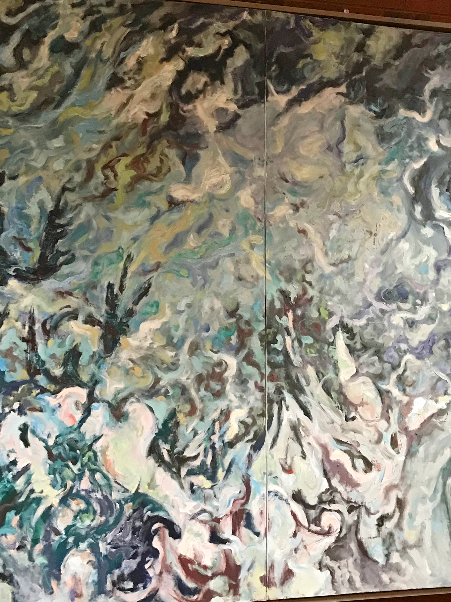 Moody Abstract Painting