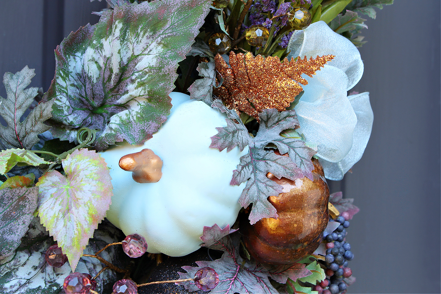 Pumpkin Autumn Wreath