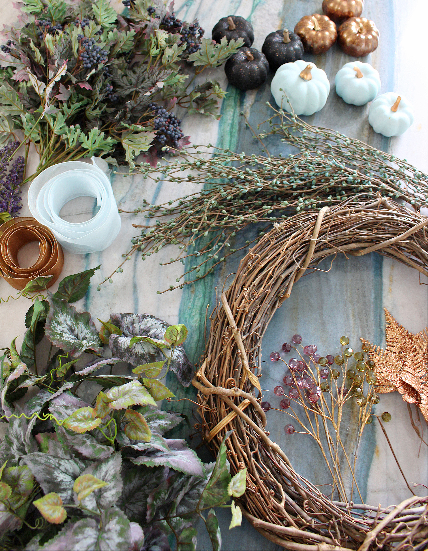 Fall Wreath Supplies