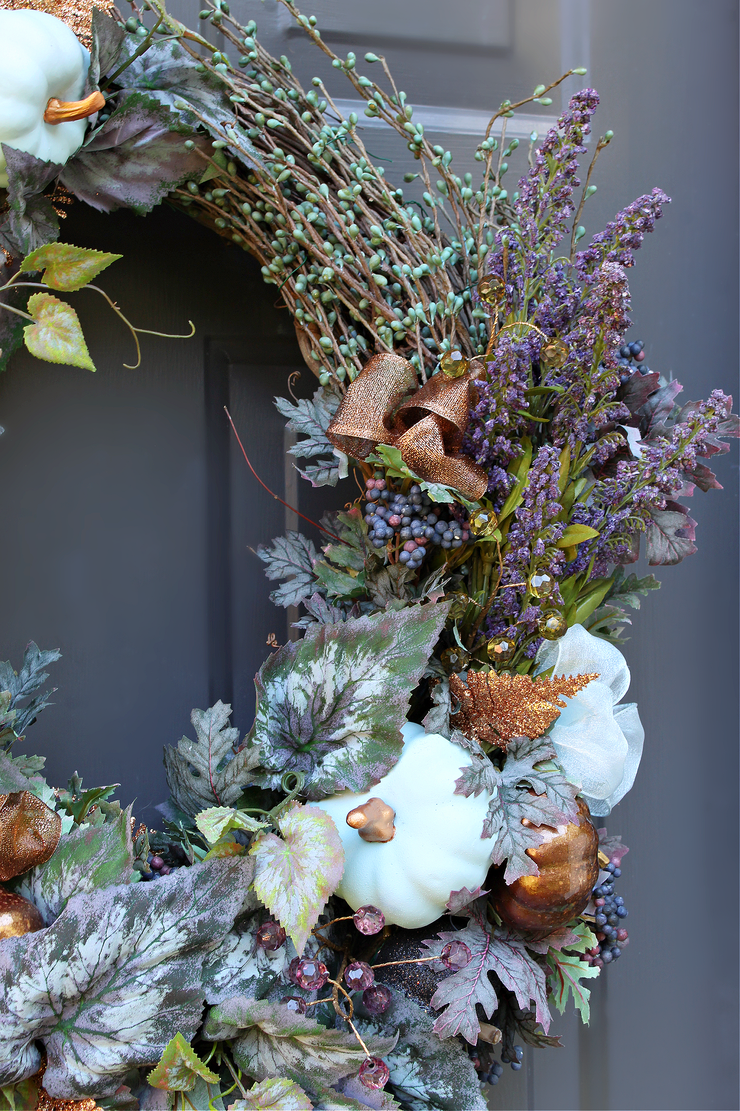 Modern Fall Wreath DIY