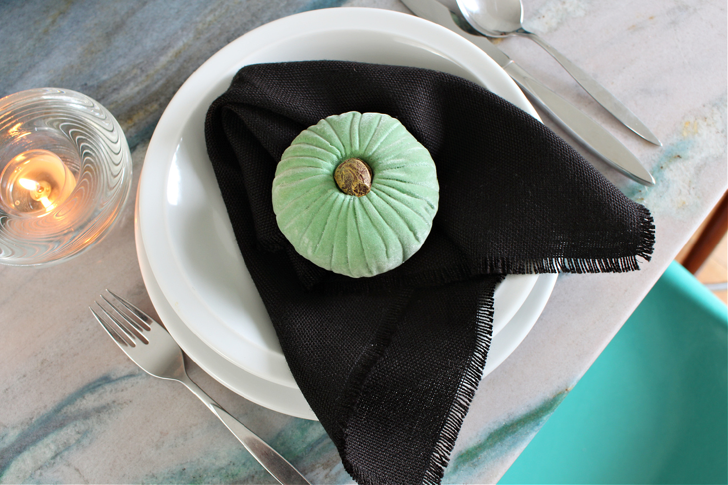 Halloween Table Setting for Adults