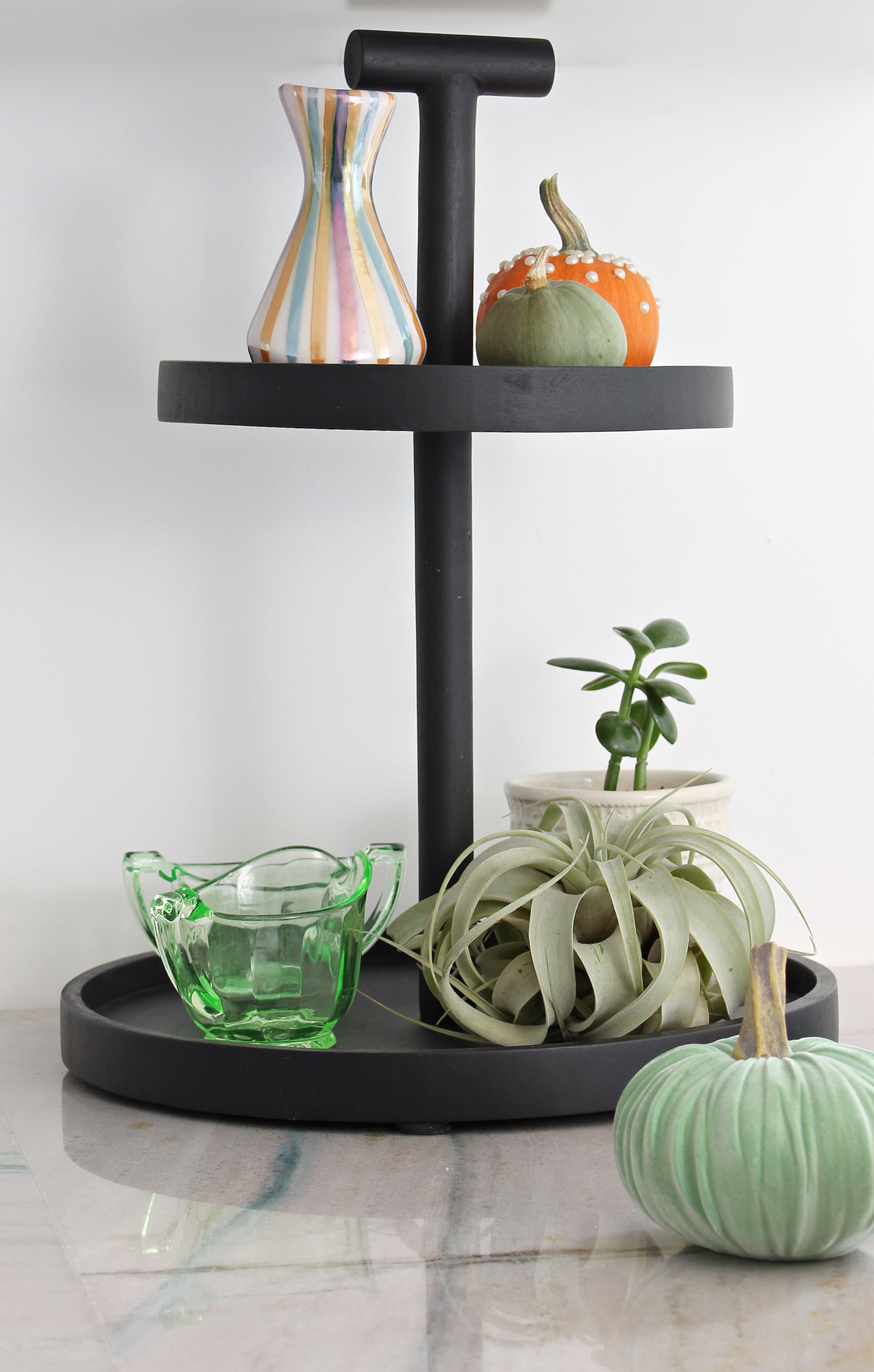 Two Tiered Tray for Halloween