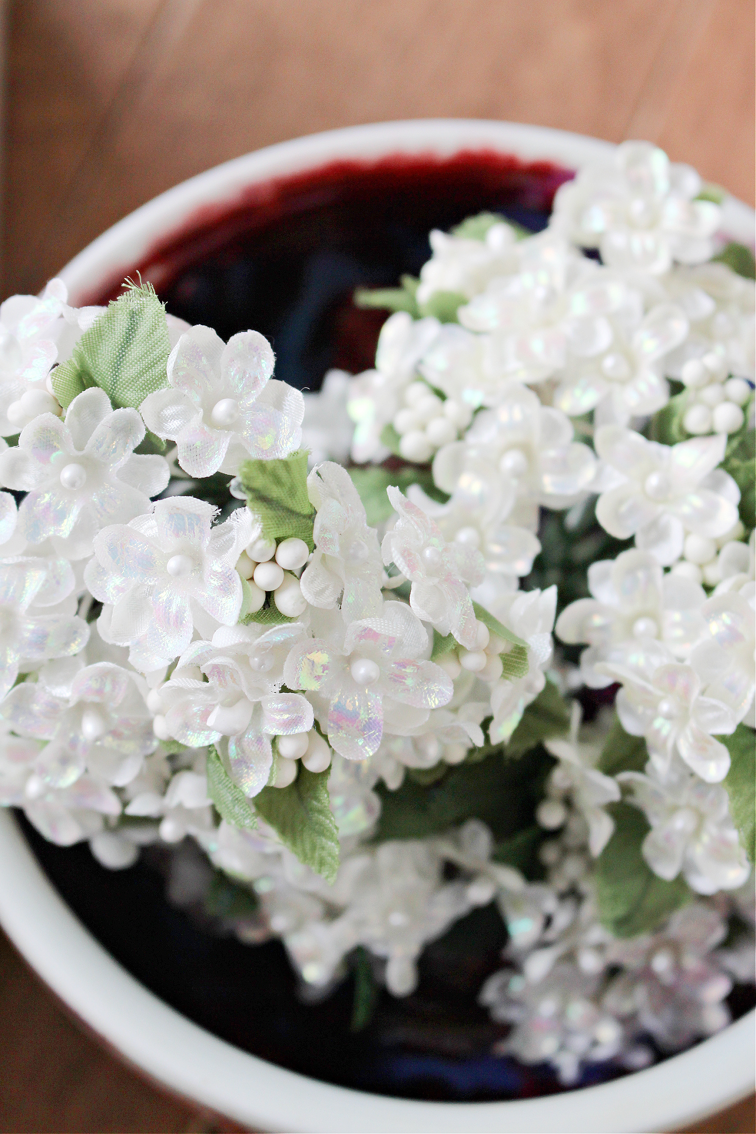 Mini Faux Flowers for Crafts