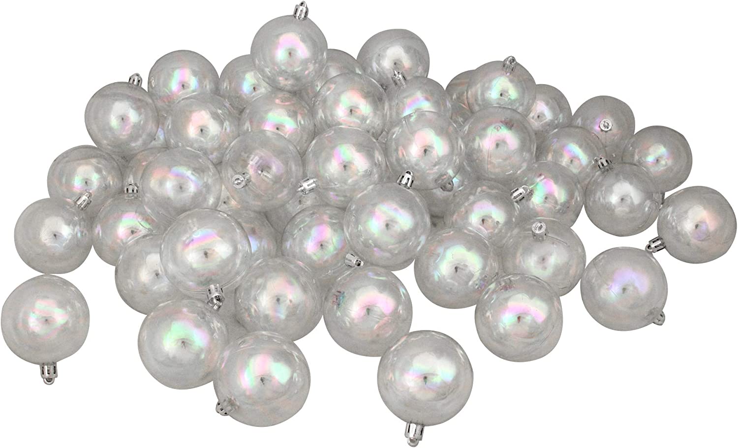 Iridescent Christmas Tree Balls
