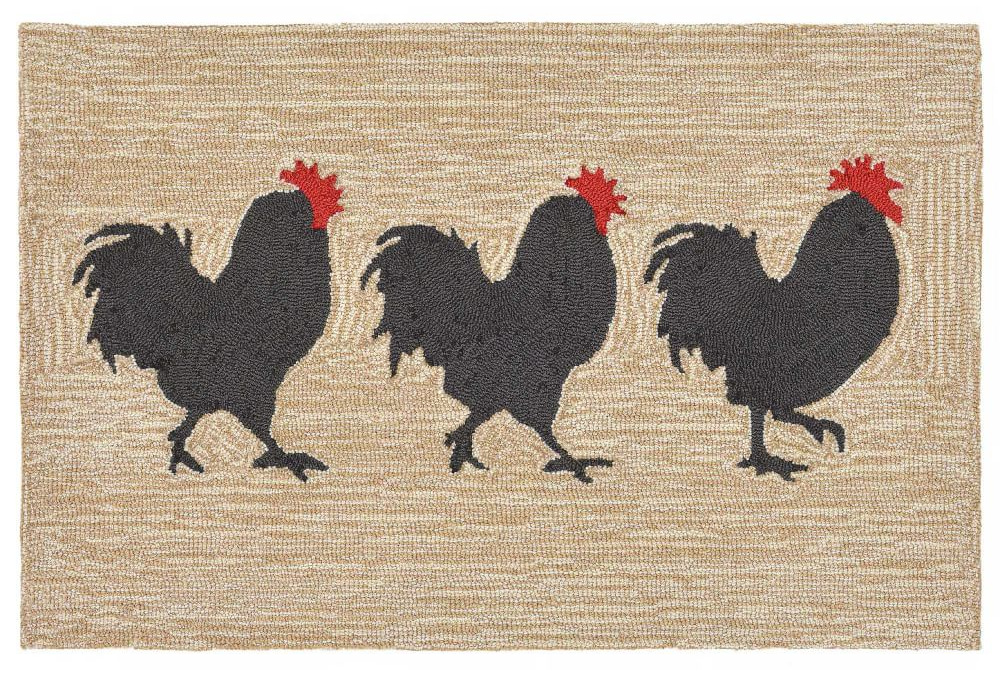 Modern Chicken Rug