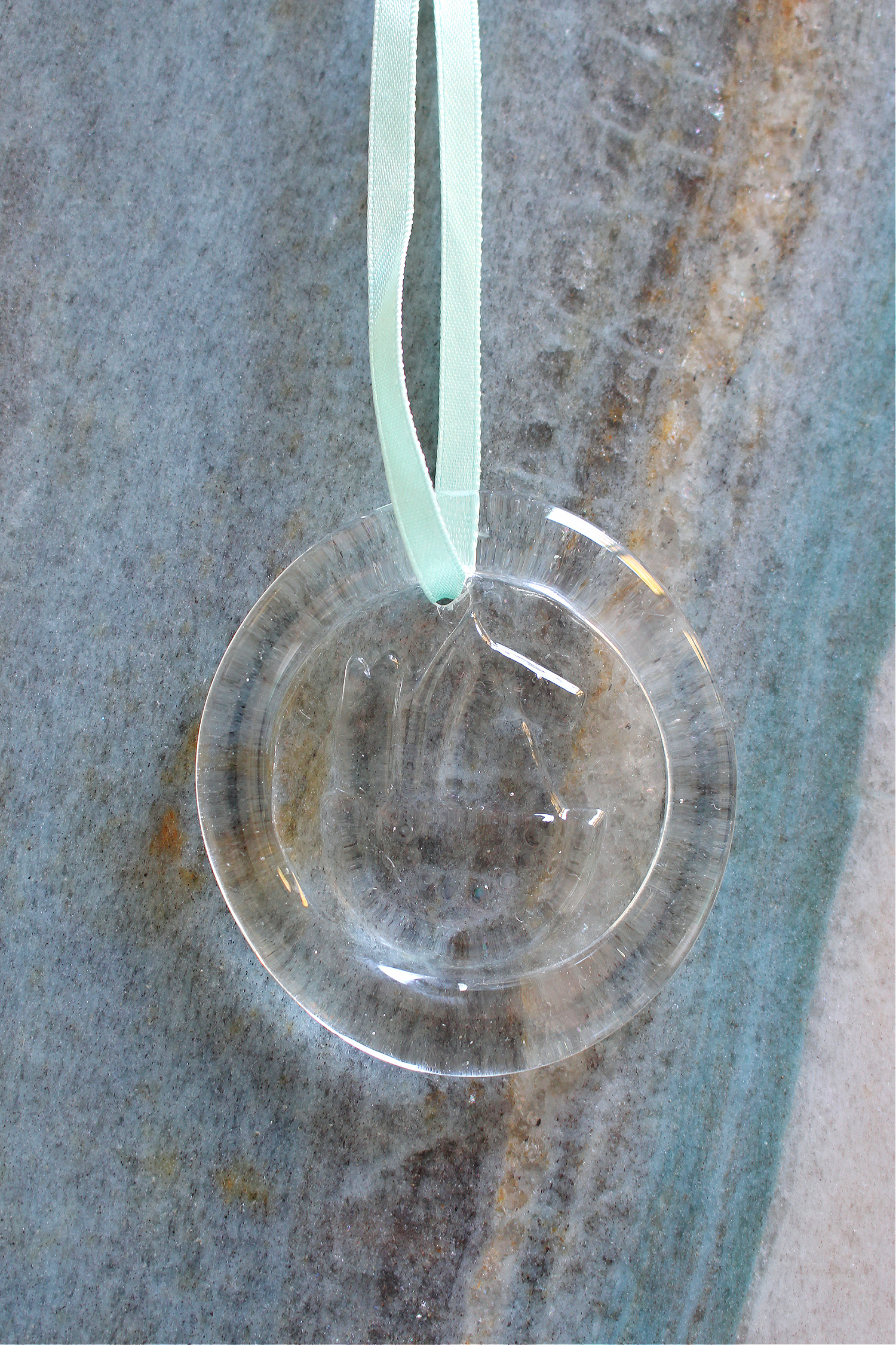 Glass Christmas Tree Ornament