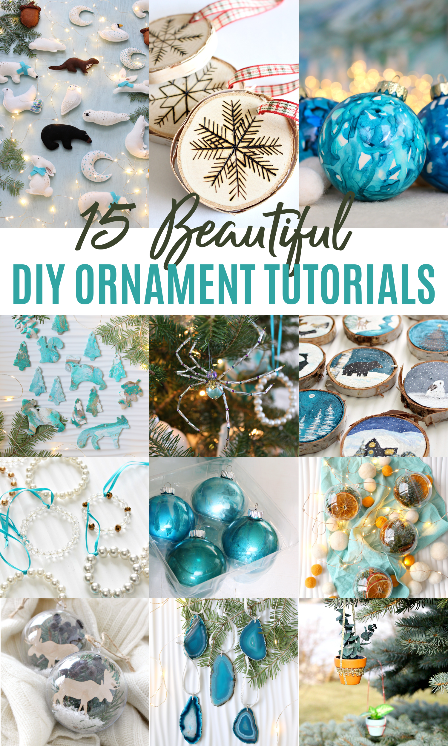 DIY Ornament Tutorials