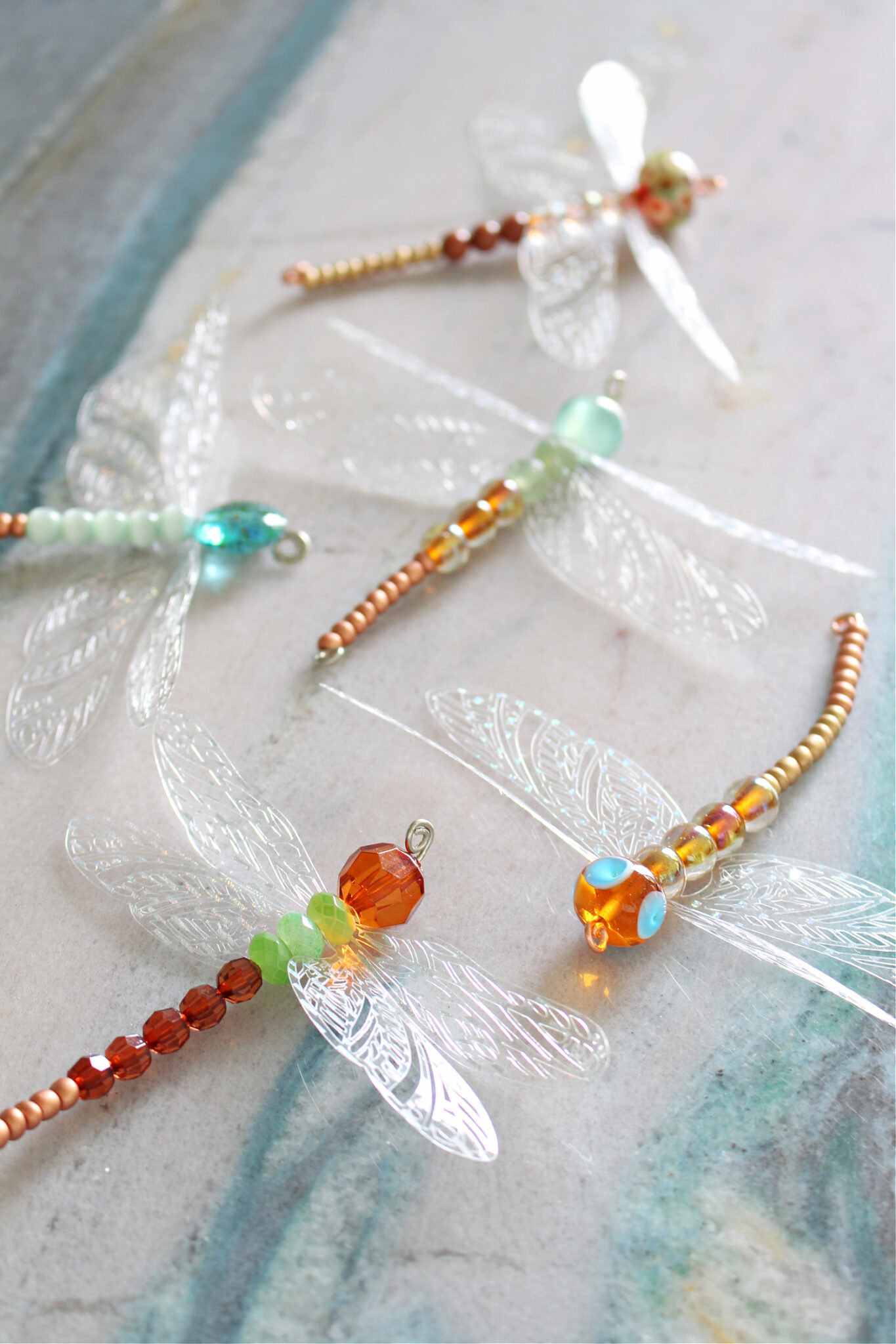 DIY Beaded Dragonfly Ornament | Dans le Lakehouse