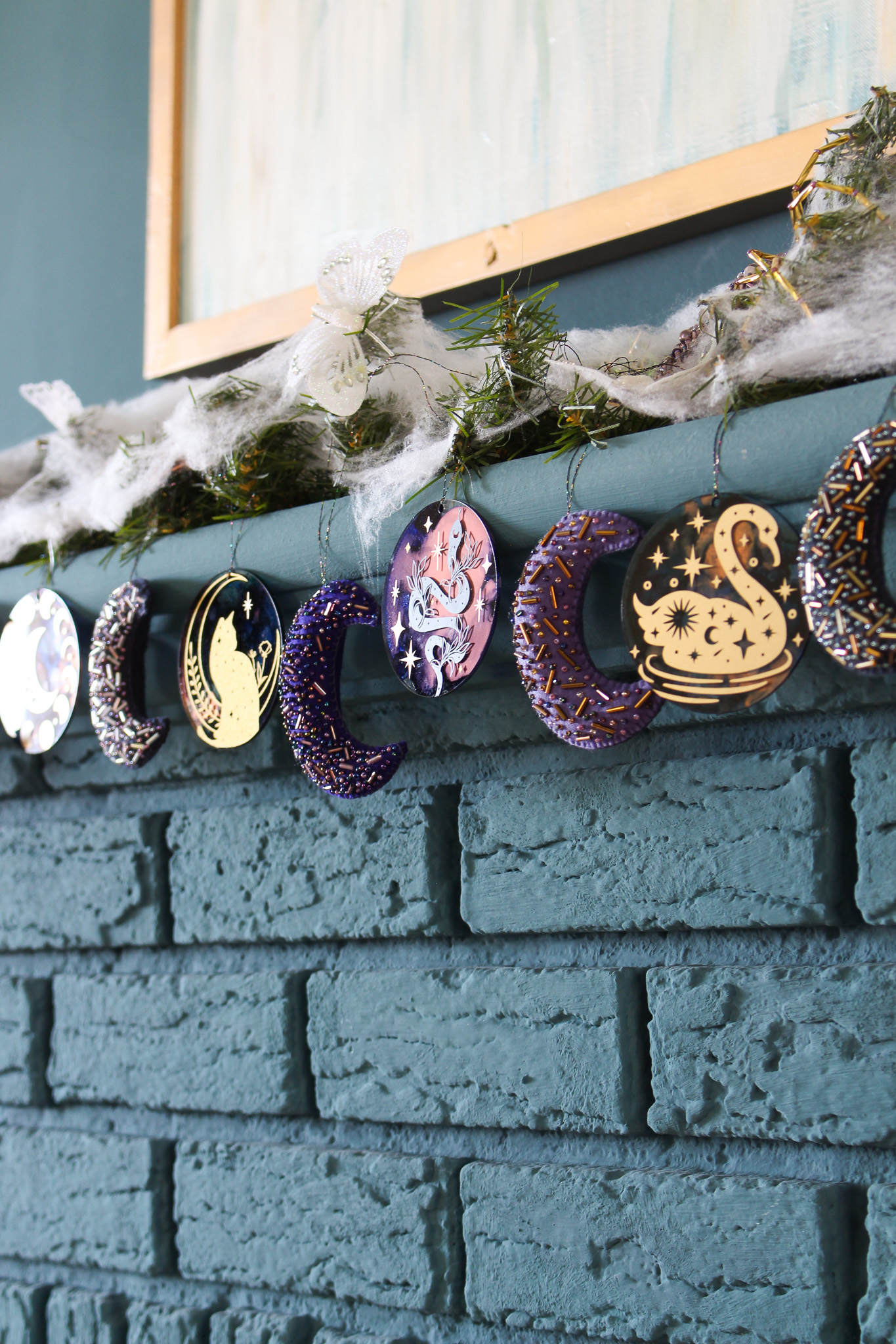 DIY Celestial Themed Garland for Halloween
