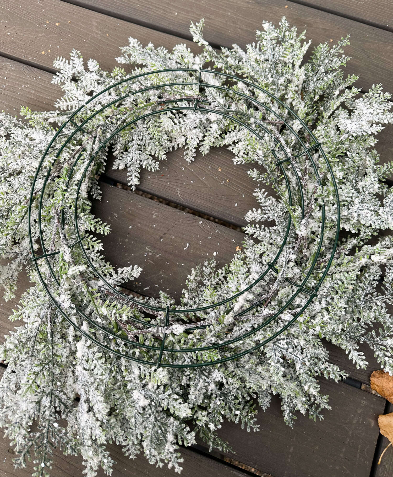 How to Upcycle an Old Wreath