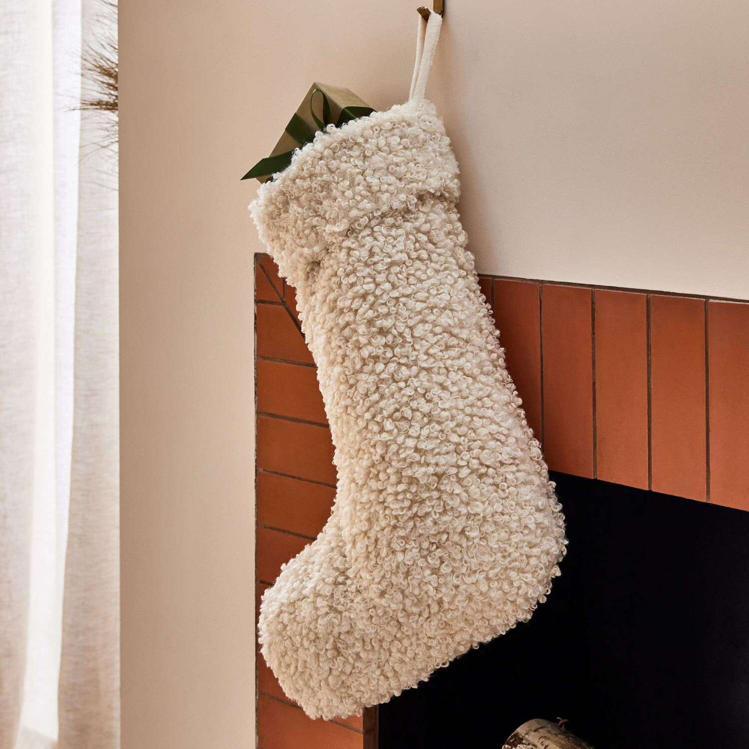 Boucle Christmas Stocking