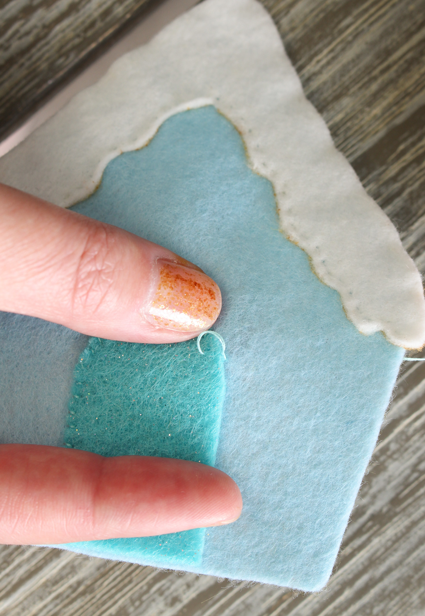 Hand Stitched Felt Ornaments