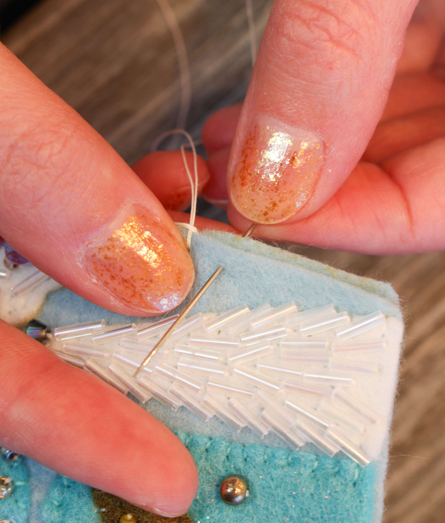 How to Stitch a Felt Ornament