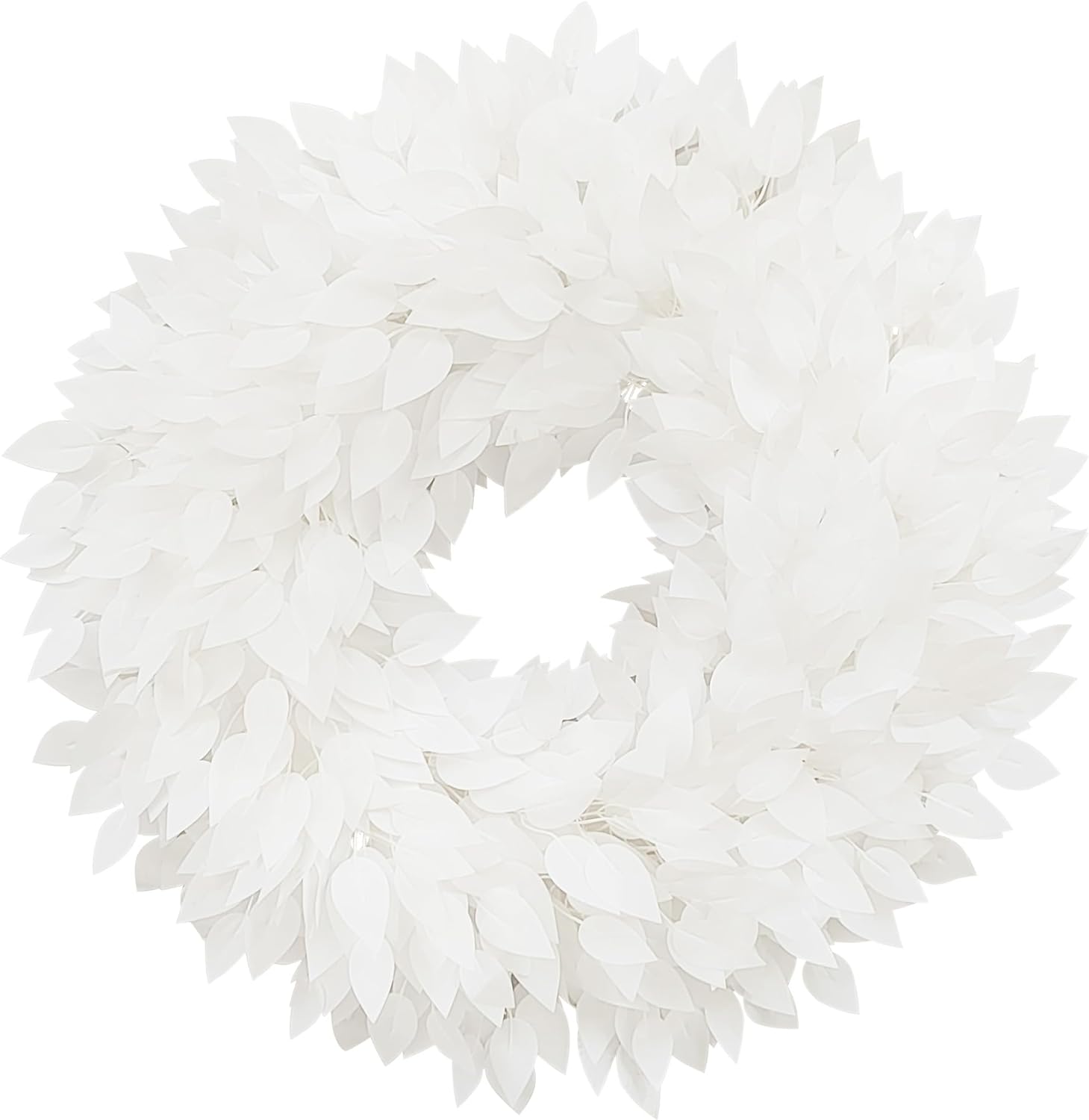 White Ficus Wreath