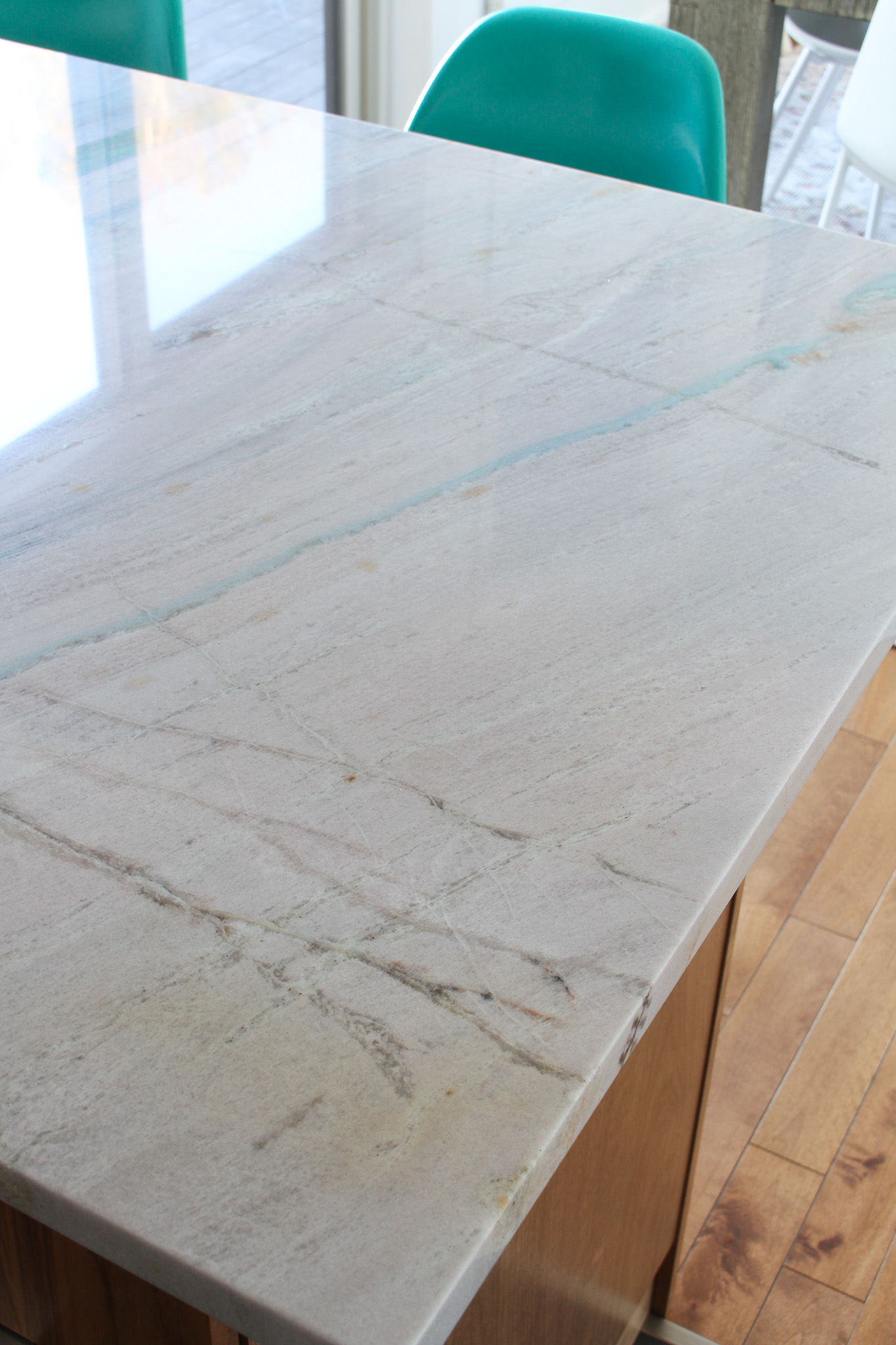 Colorful Quartzite Counters