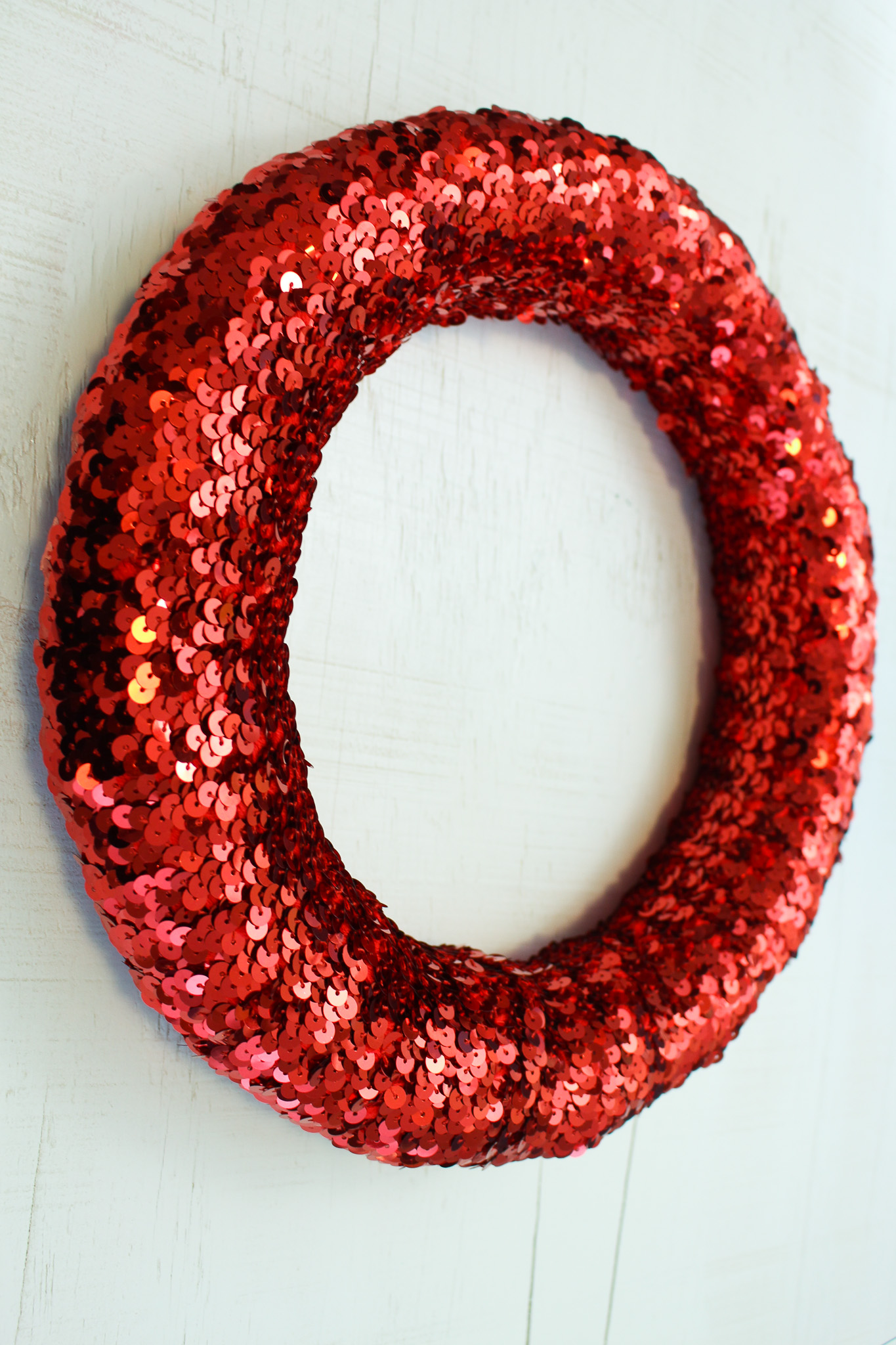 DIY Sequin Wreath Tutorial