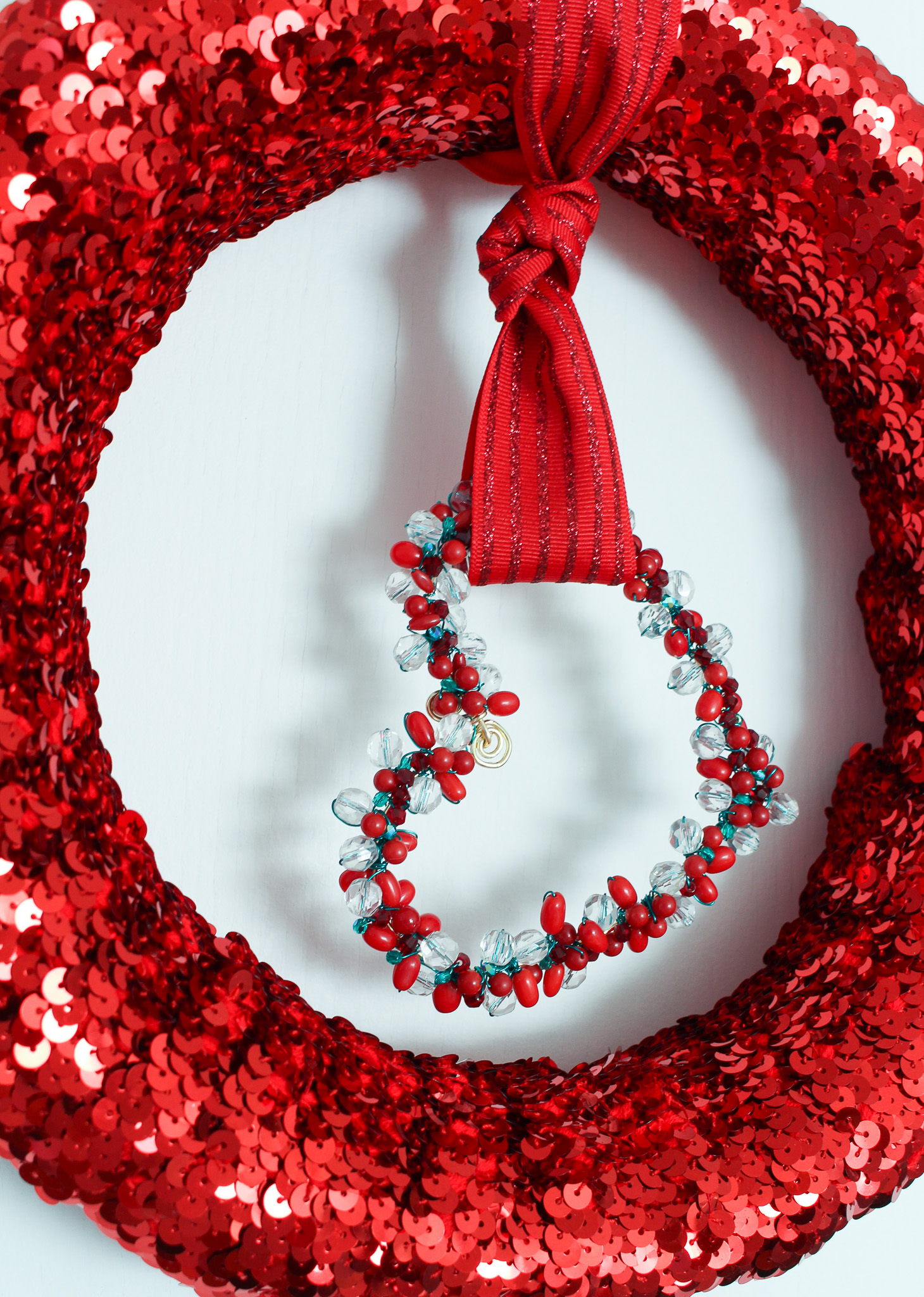 DIY Valentine's Day Wreath Idea