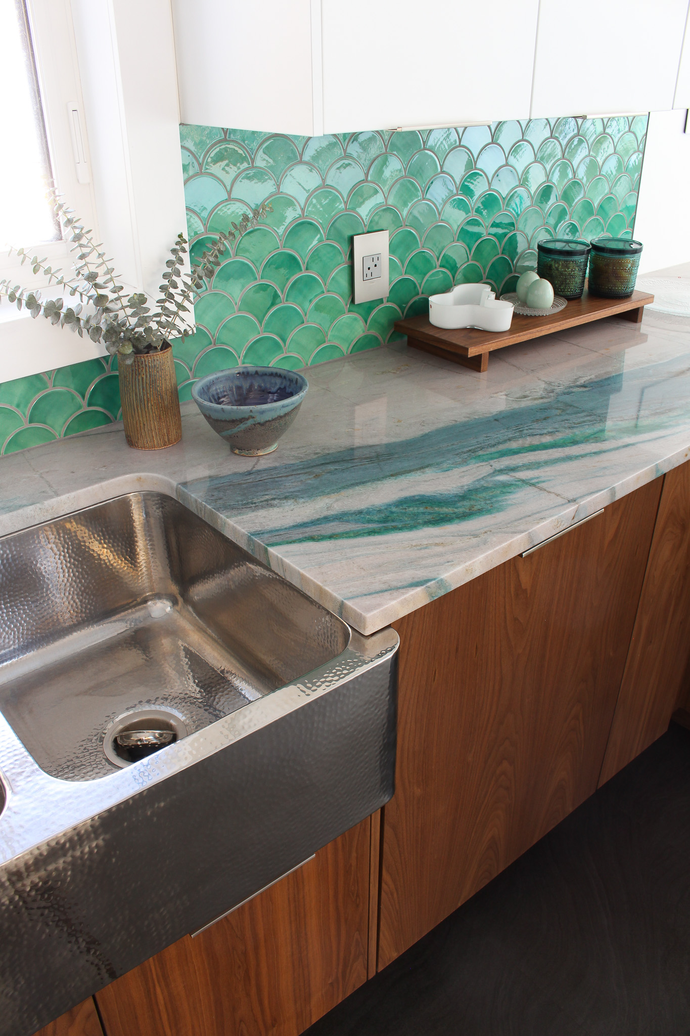 Coastal Kitchen Stone Counters