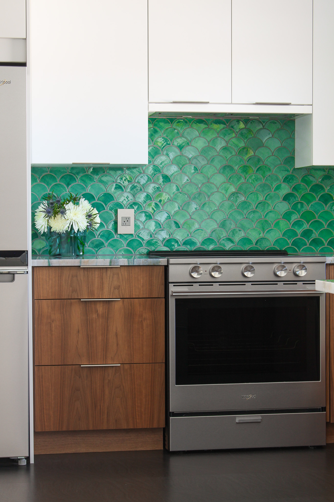 Mid-Century Modern Inspired Kitchen Renovation Before & After